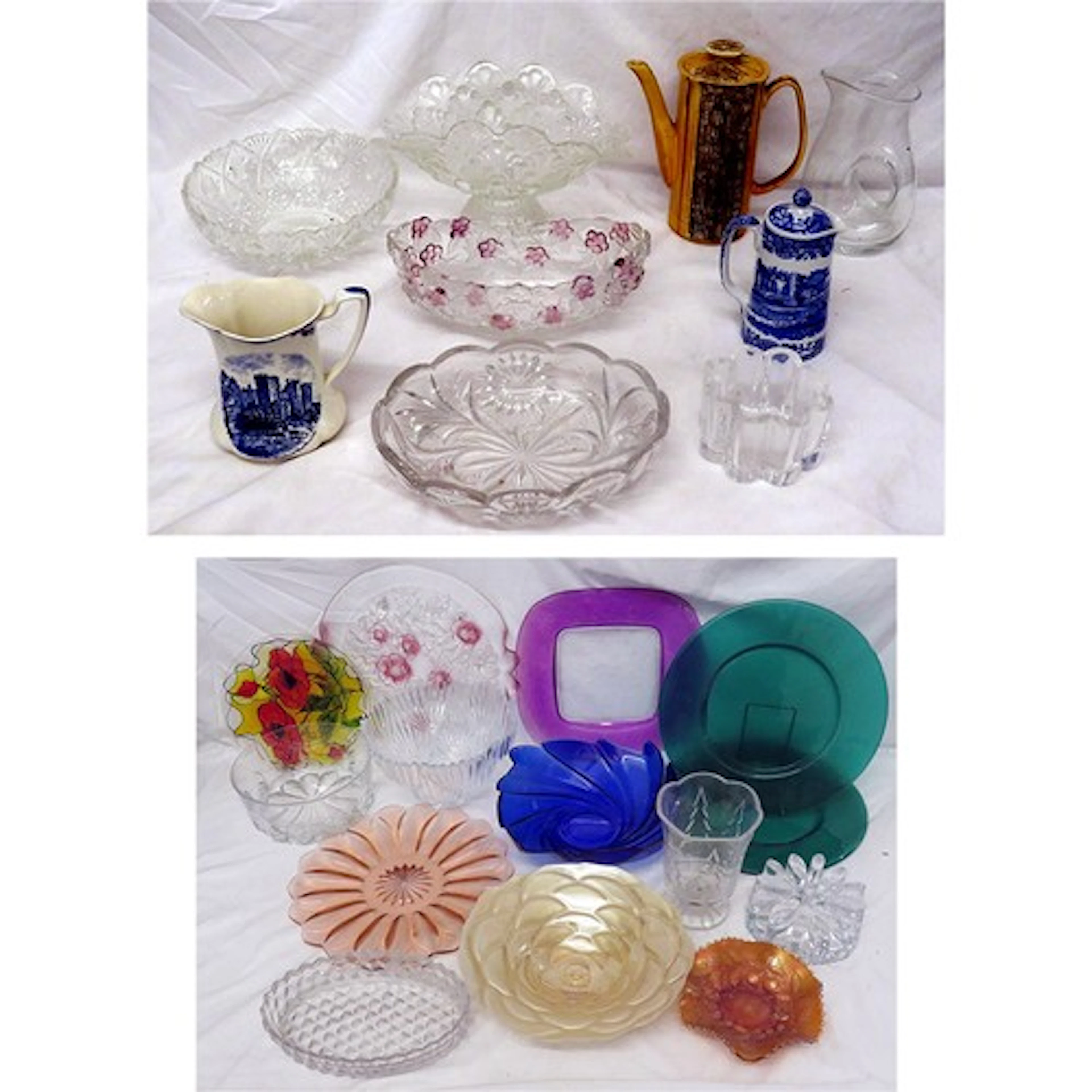 Spode Italian Water Pot with lid, Johnson Brothers Old Brita...