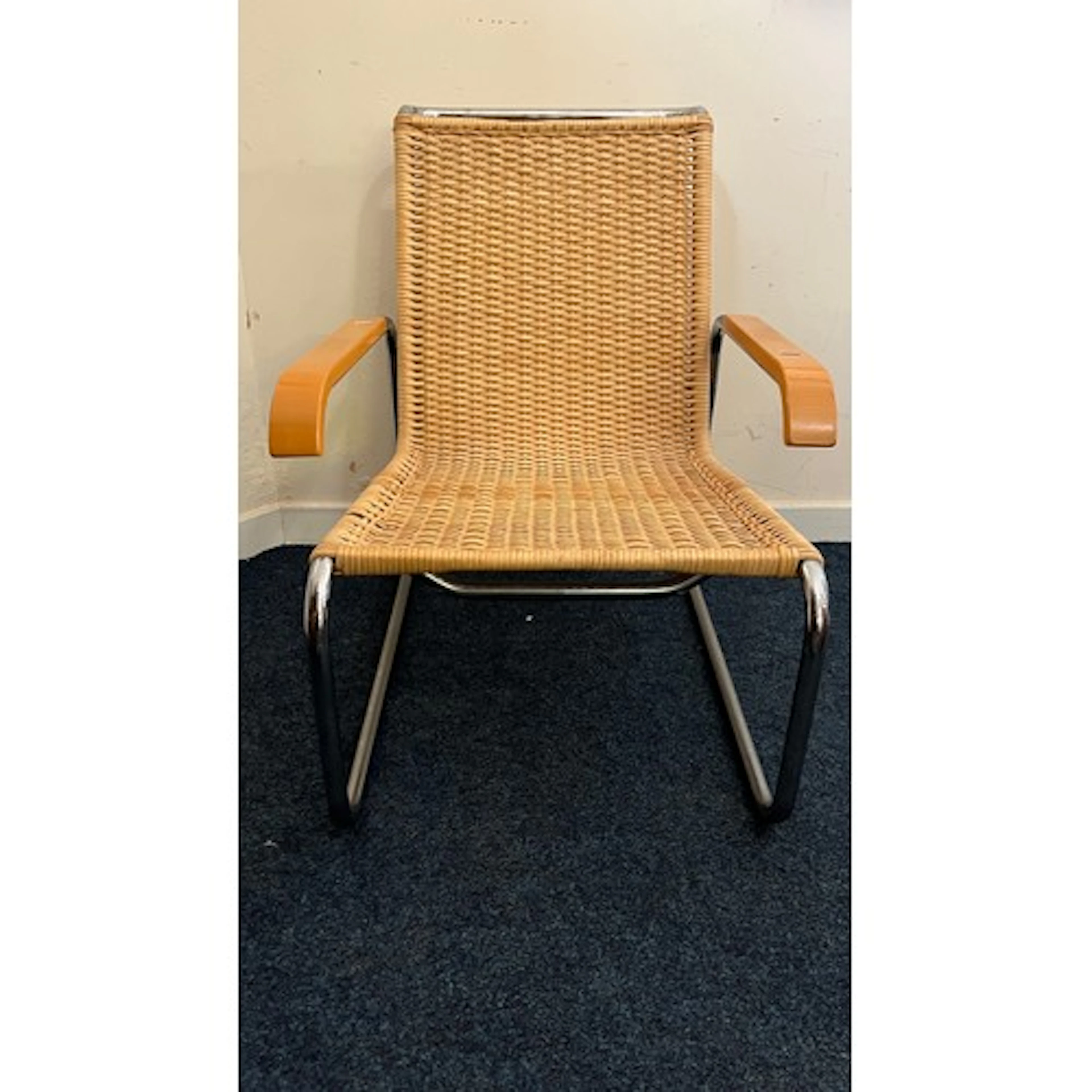 B35 lounge chair in the style of Marcel Breuer. Dimensions 6...