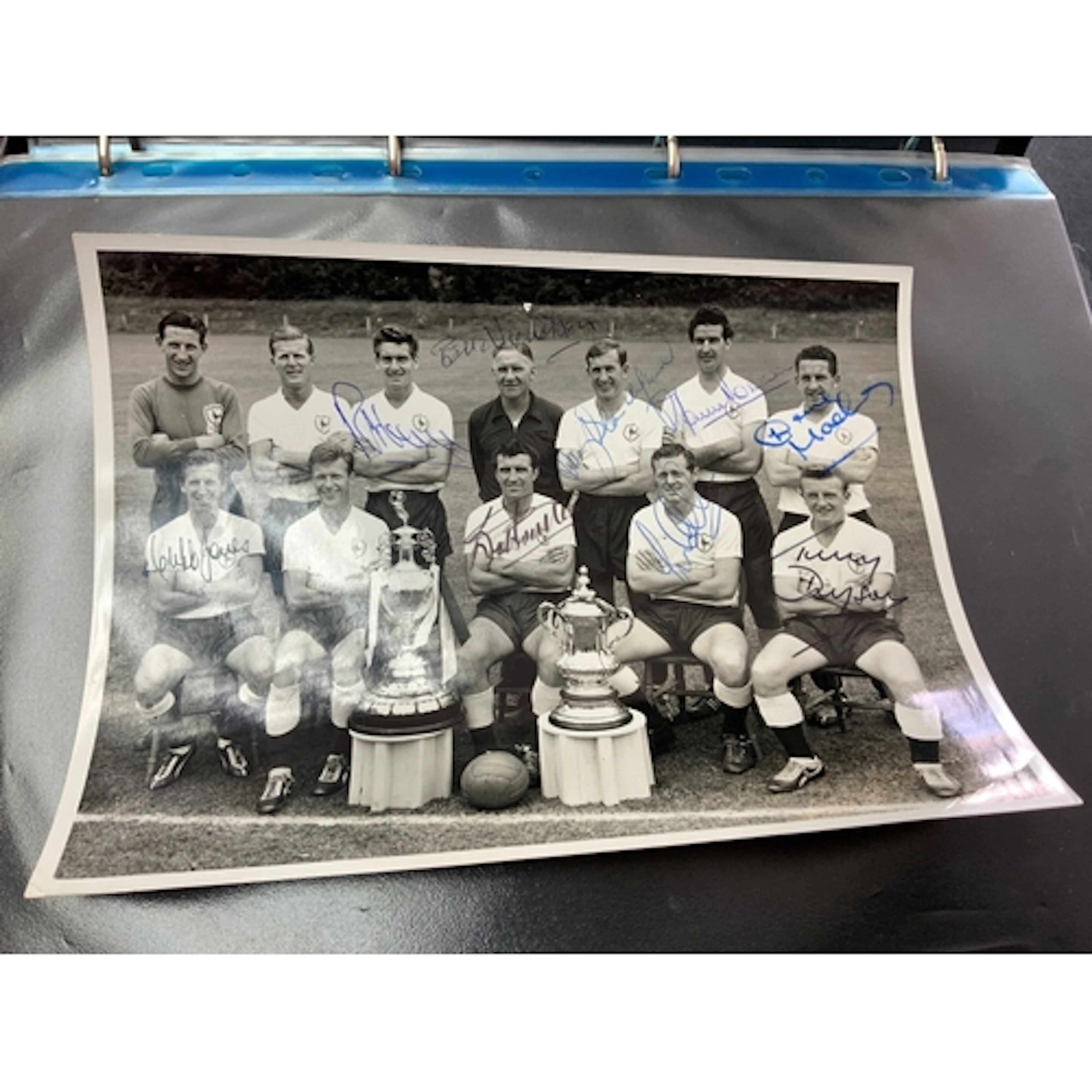 Tottenham Team Group Football Photos: Includes a 1967 FA Cup...
