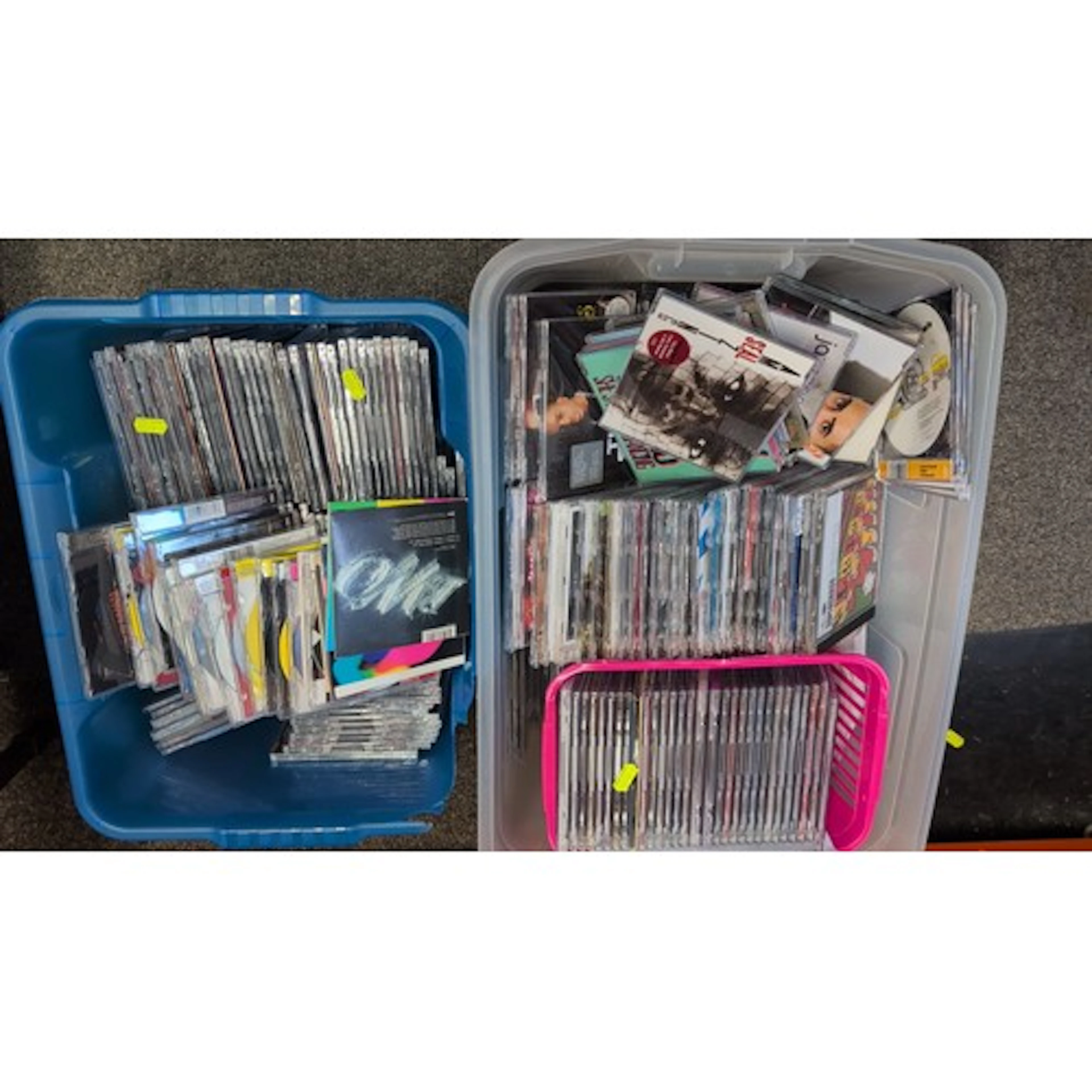 A quantity of commercially issued music compact discs, vario...