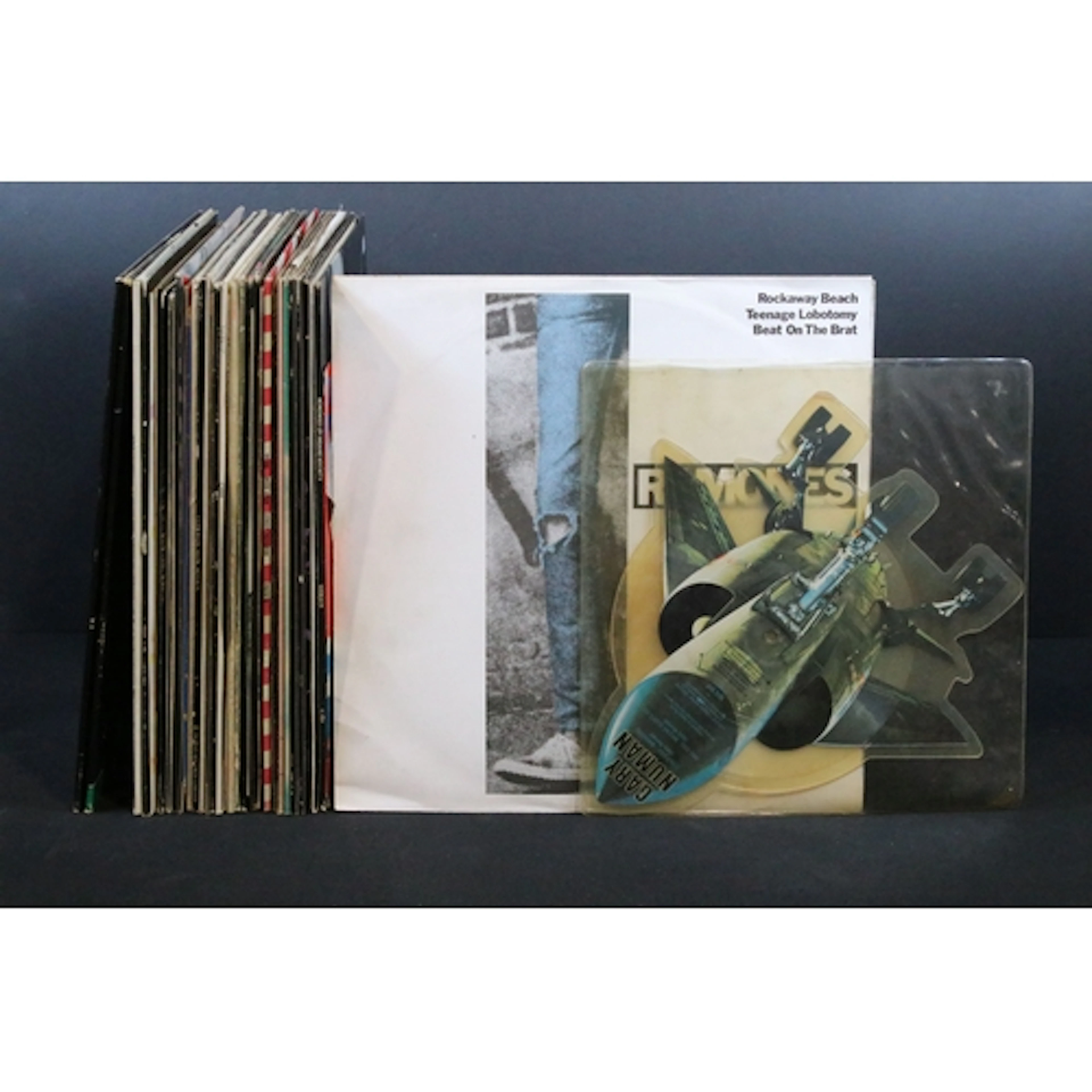 Vinyl - 40 Punk & New Wave 12" singles, 1 10" and 2 shaped d...