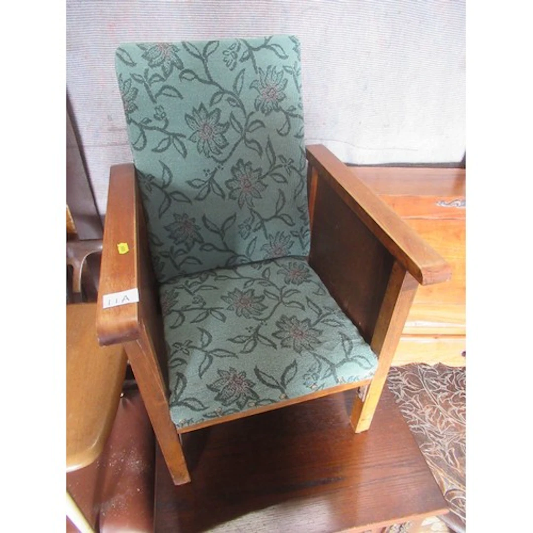 A vintage child's chair