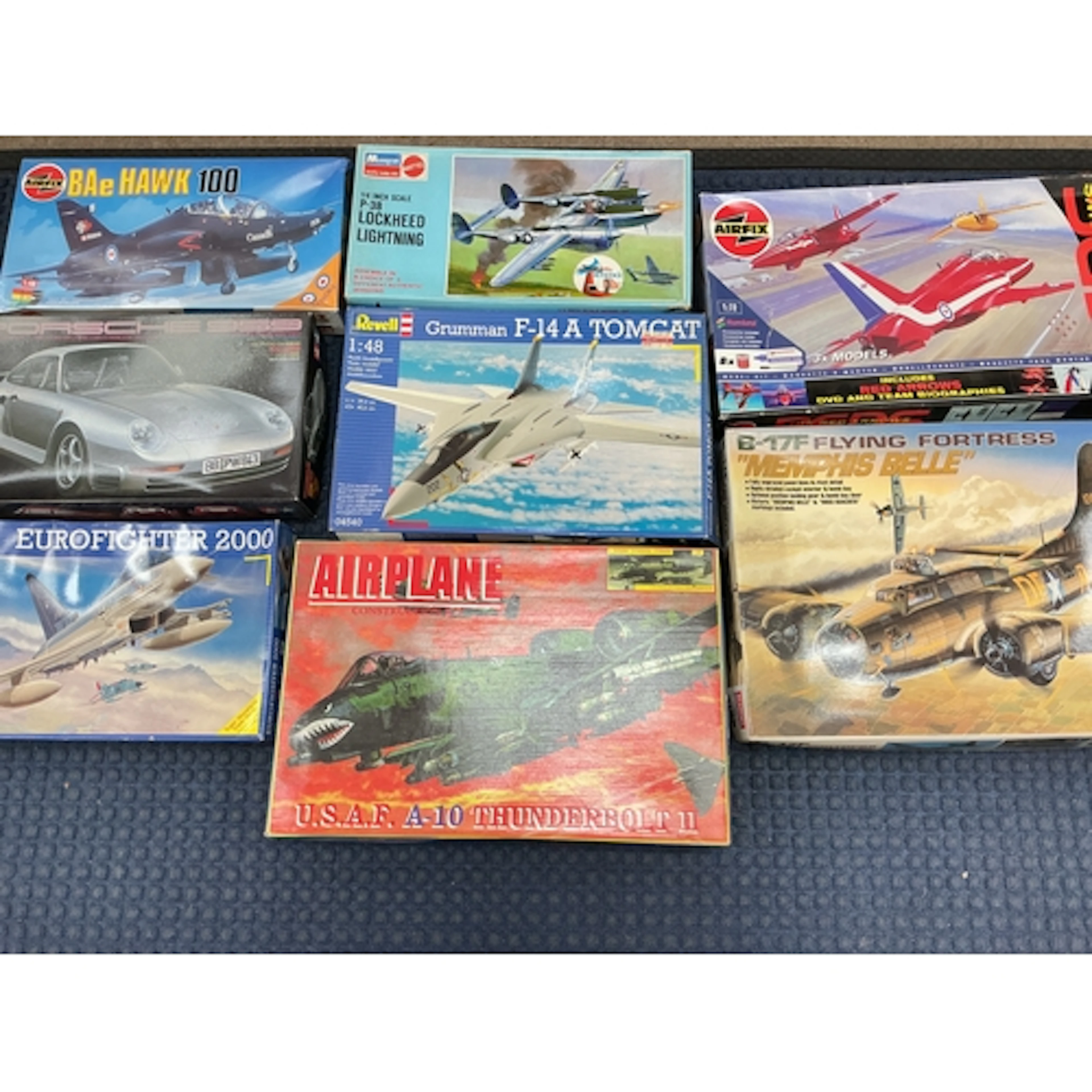 A Collection Of Plastic Model Kits Including Revell, Airfix,...