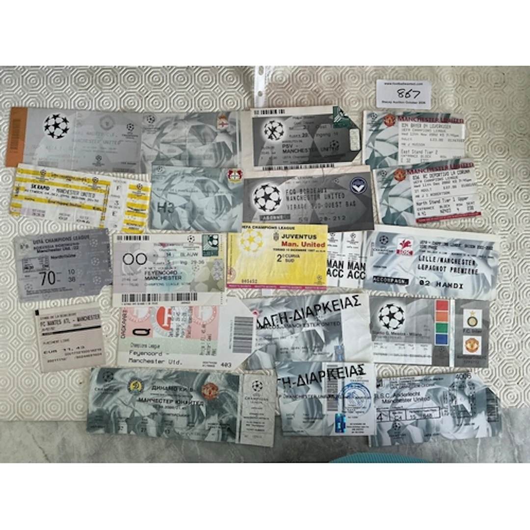 Manchester United European Football Tickets: 17 aways and 2 ...