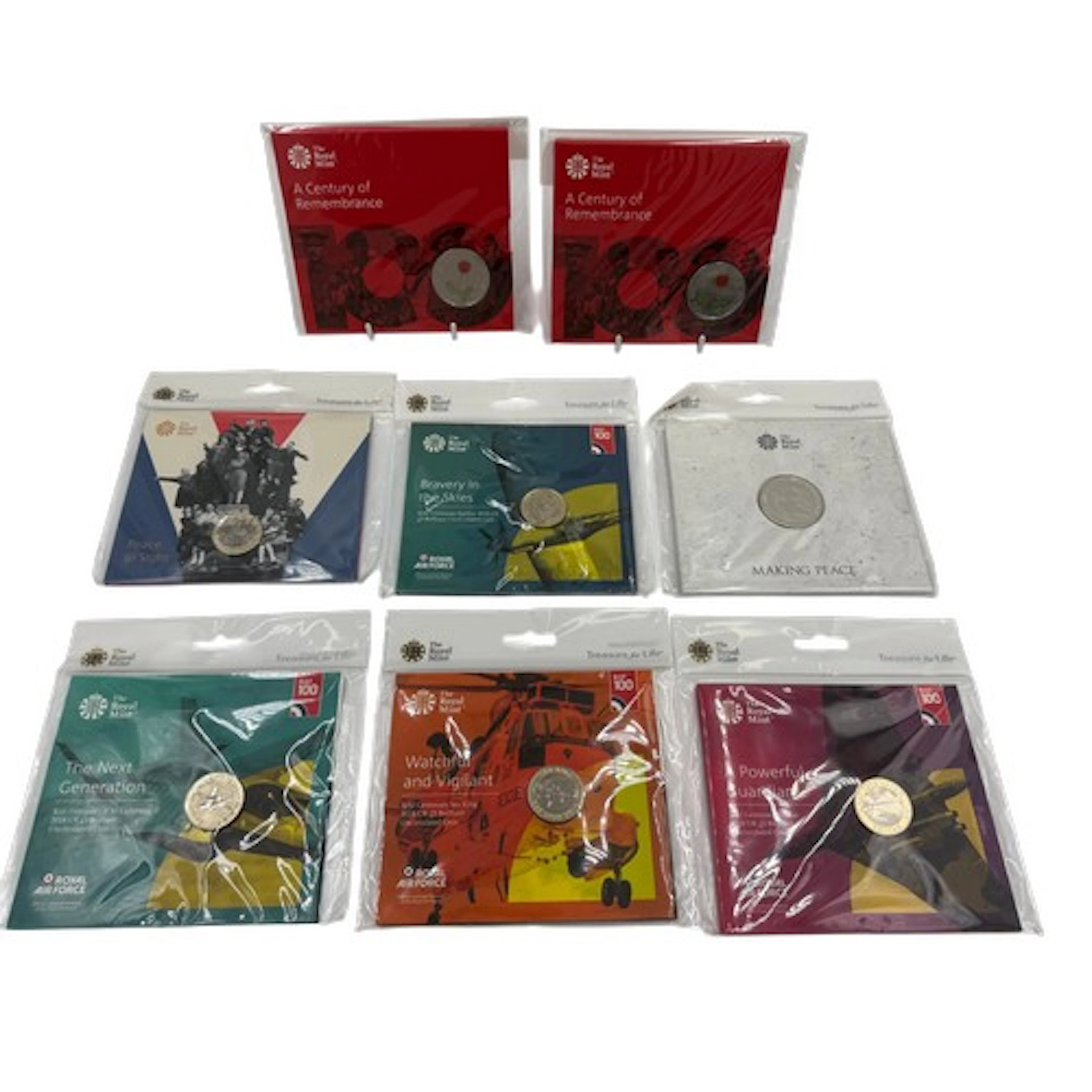 Royal Mint Treasure for Life, Peace in Sight £2 coin, RAF 10...