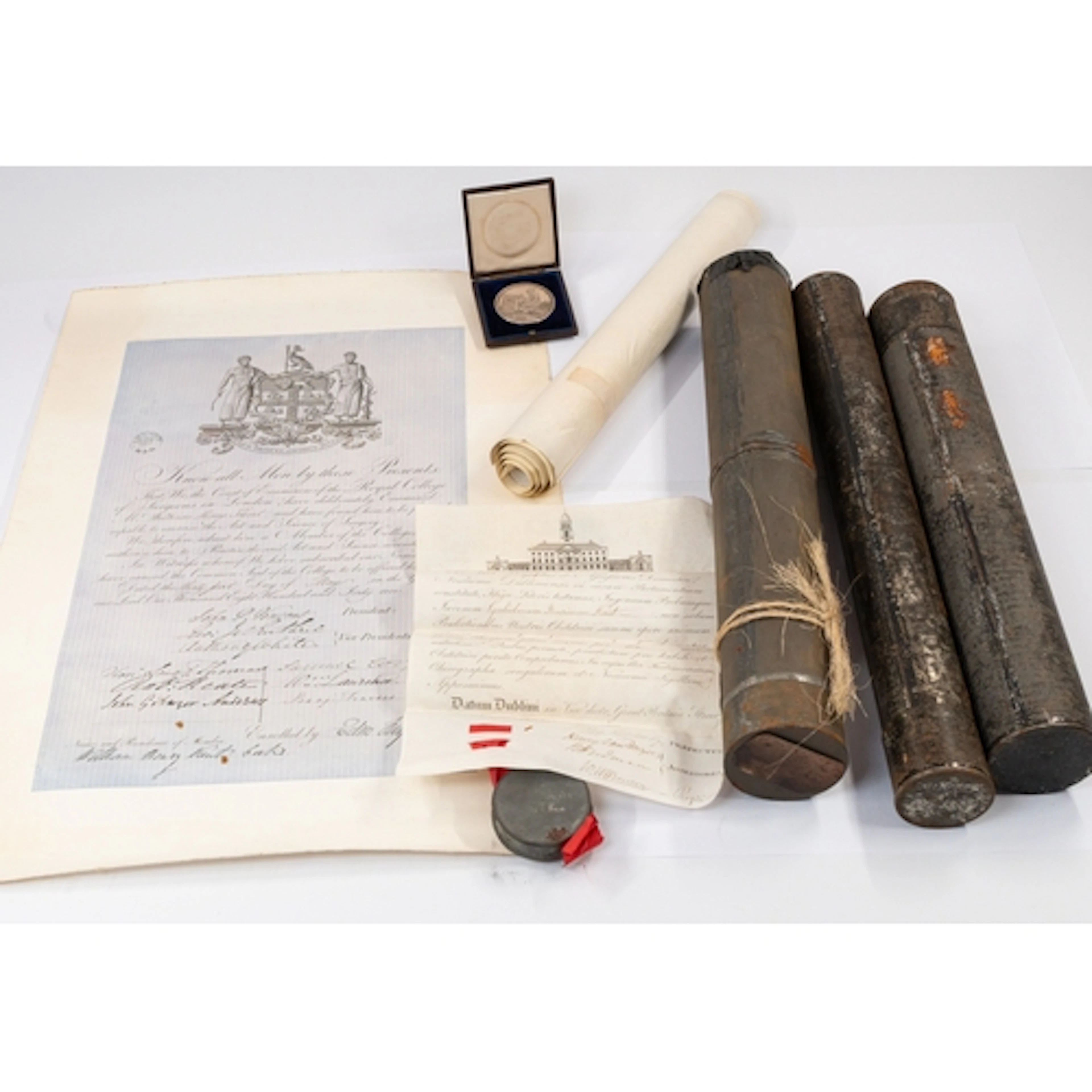 The Kent Family Collection A rare silver Linnaeus Medal awa...