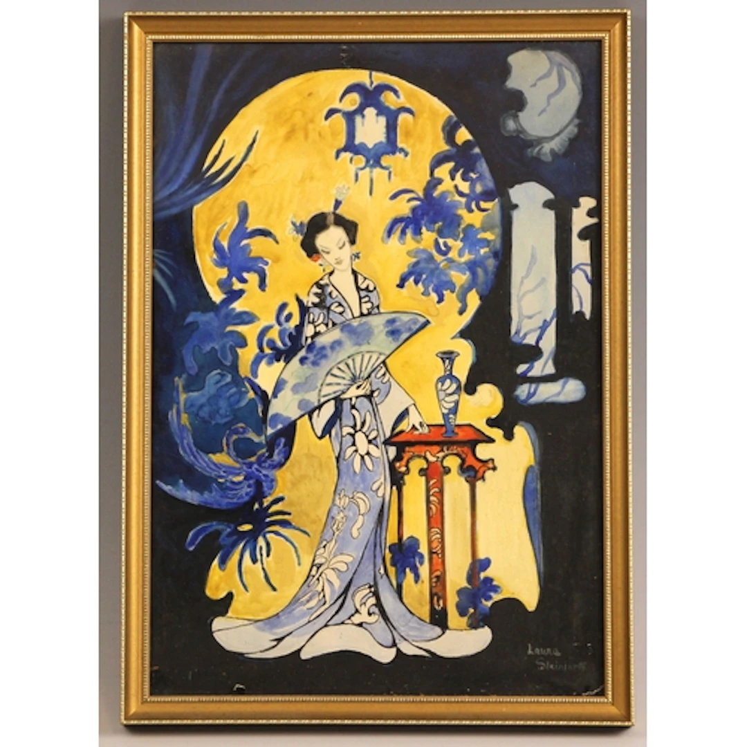 Laura Steinforth (exh.1912-1938), 'Madame Butterfly', Wa...