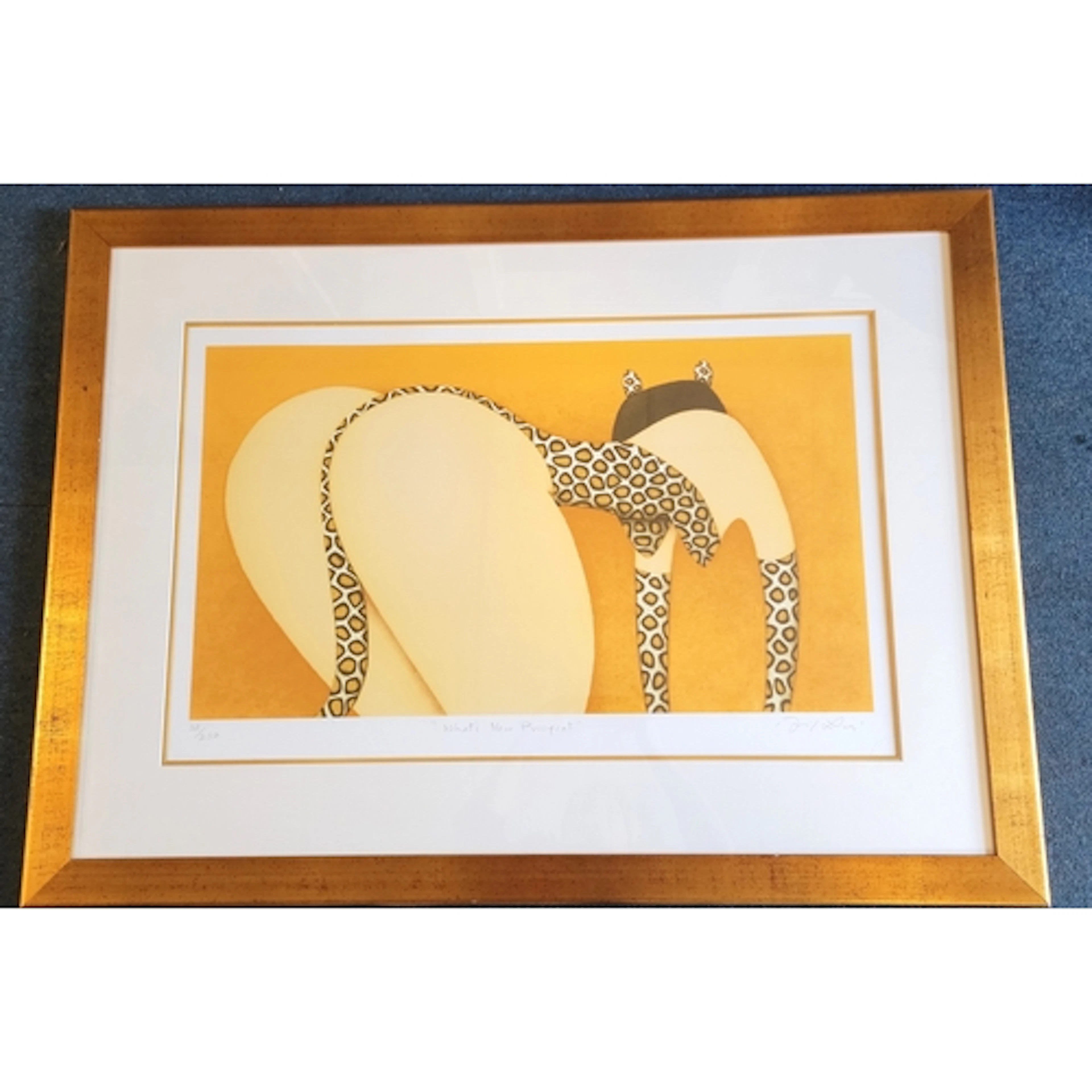 DAVID LAITY 'what's New Pussycat', Limited Edition print, nu...