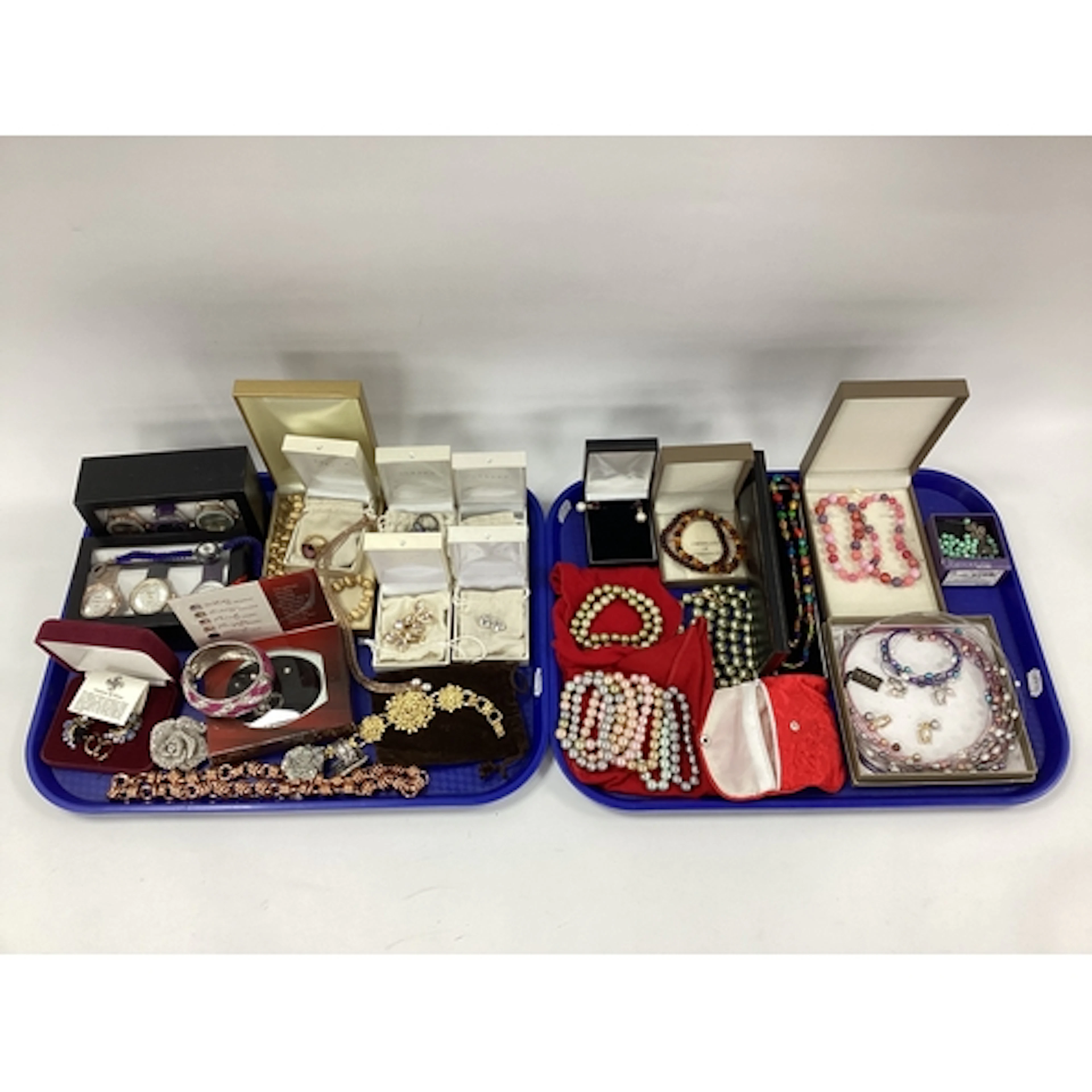 A Collection of Modern Costume Jewellery, including assorted...