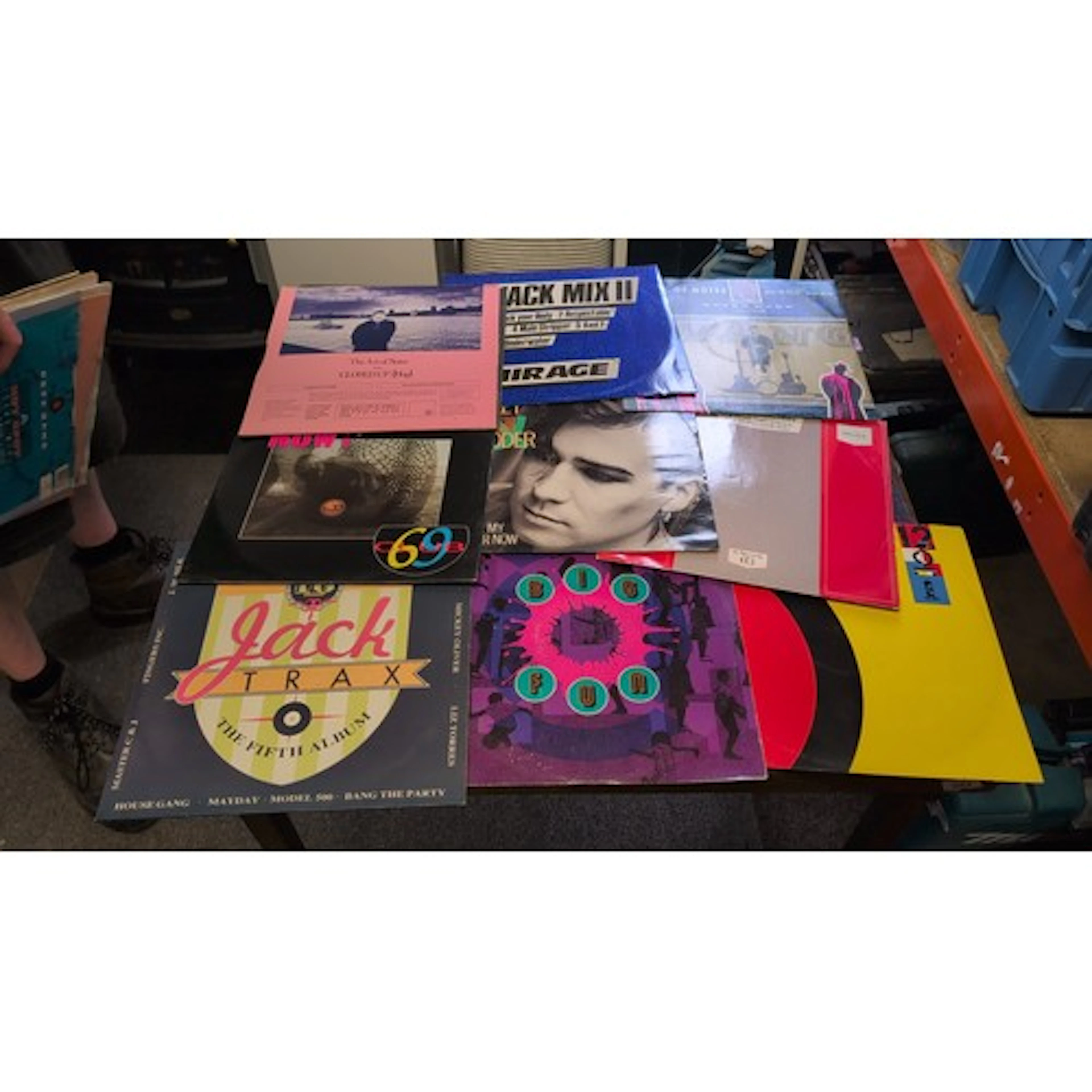 A quantity of 12-inch vinyl records, predominantly late 1980...