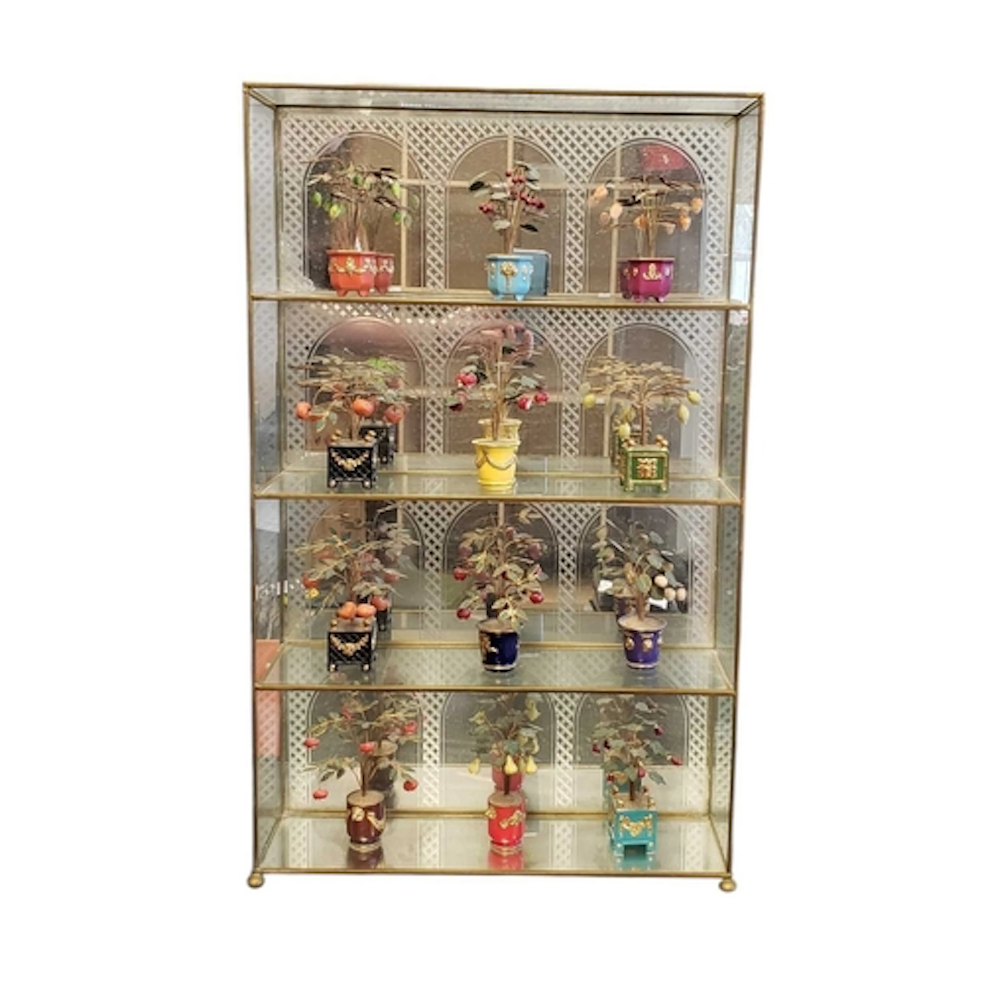1990s Franklin Mint House of Faberge Imperial Tree set with ...
