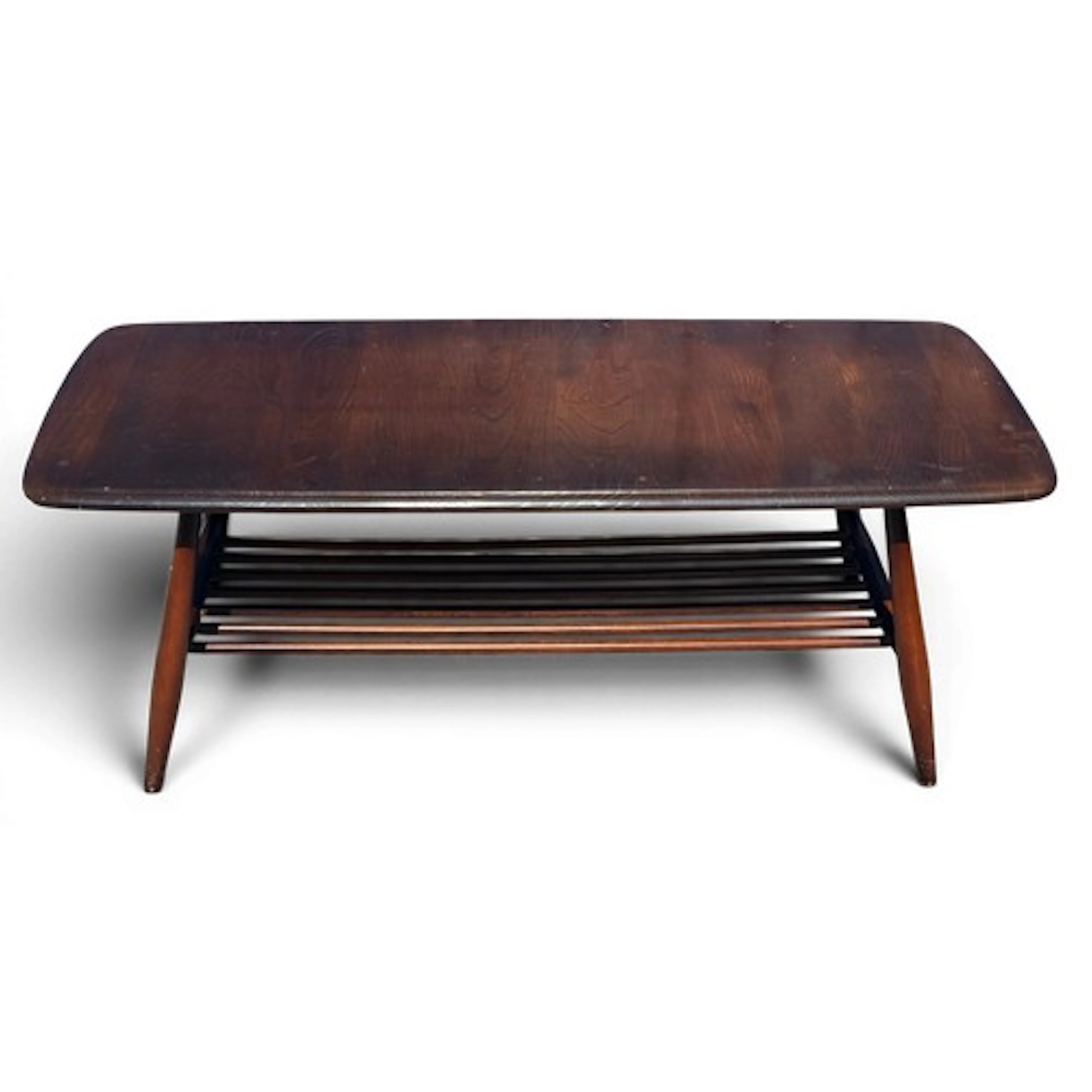 Ercol coffee table. 104cm l x 46cm w.