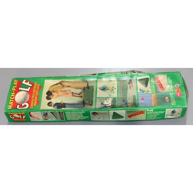 Vintage Marx Toys Match Play Golf indoor gold game. Wear to ...