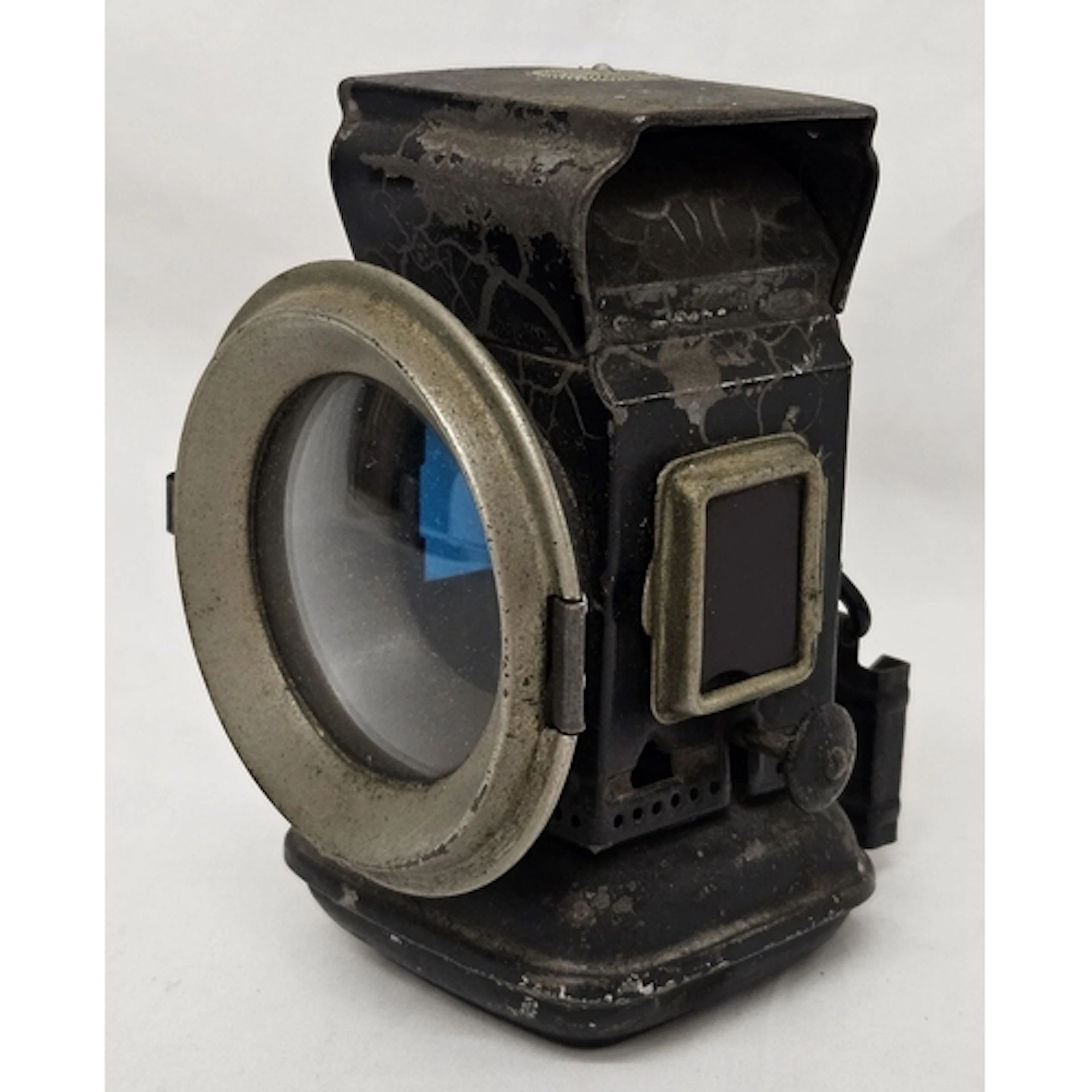 Vintage Powell & Hanmer Oil Powered Bicycle Lantern approx. ...