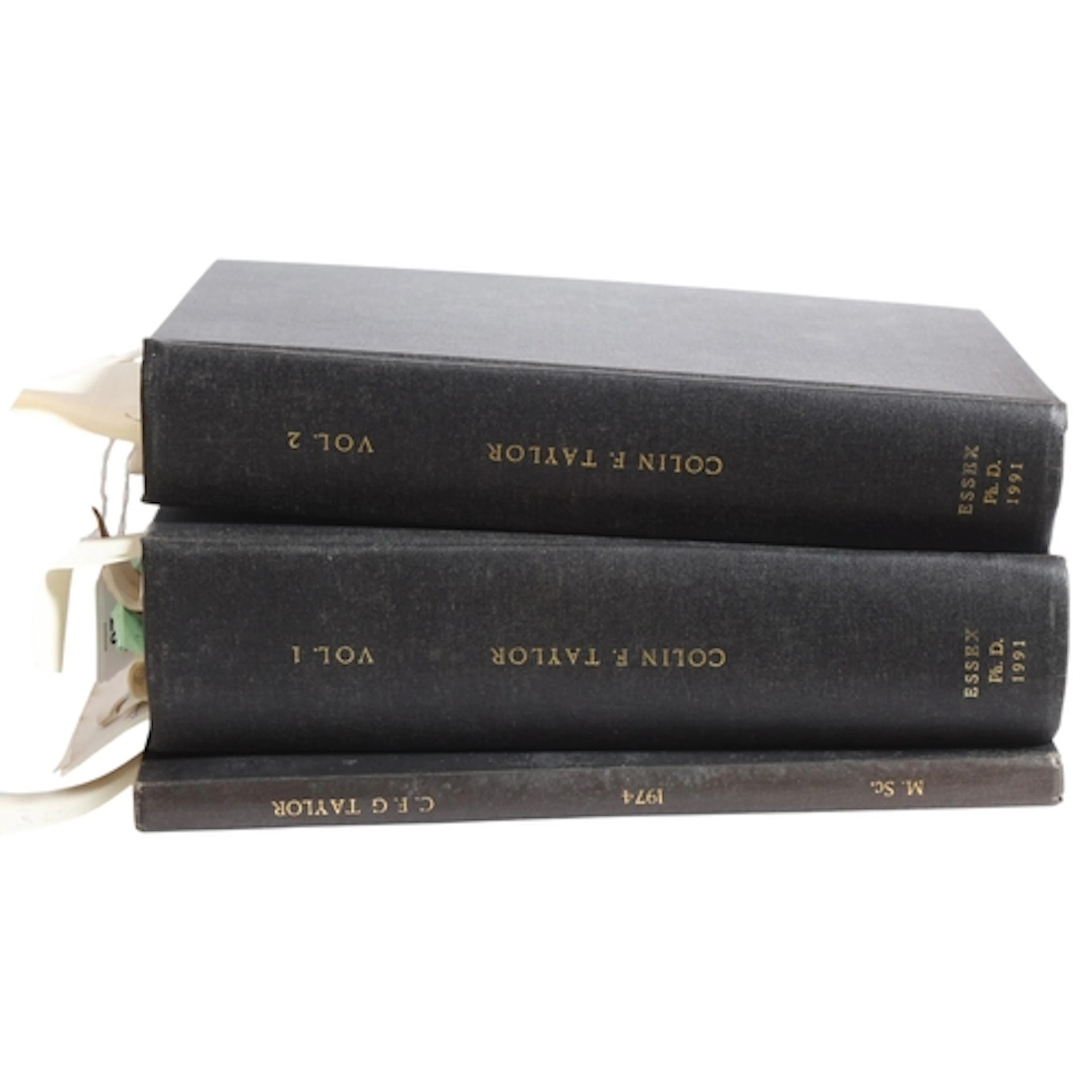 Dr Colin Taylor's PhD thesis submitted to the University of ...
