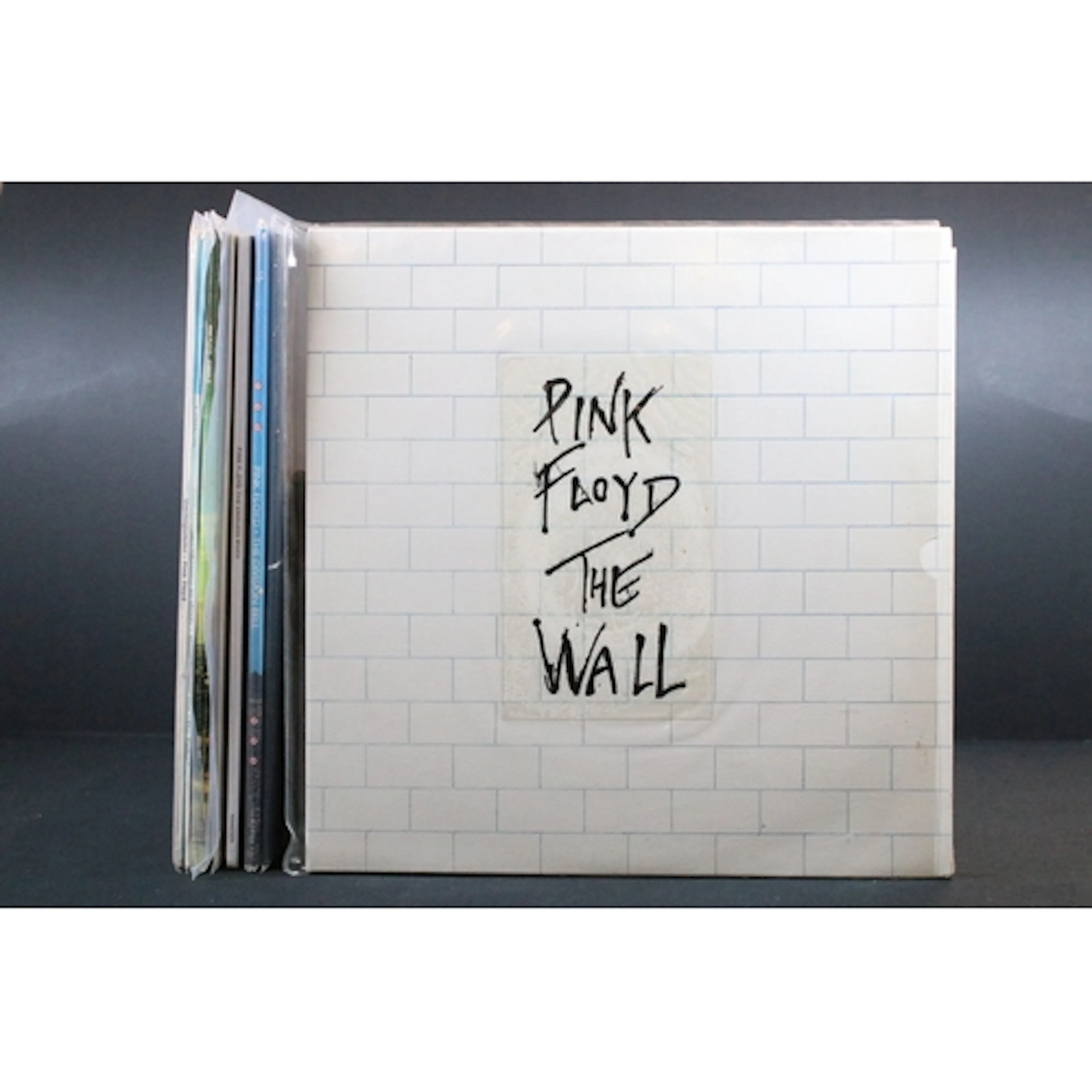 Vinyl - 8 Pink Floyd LP’s to include: The Wall (with plastic...