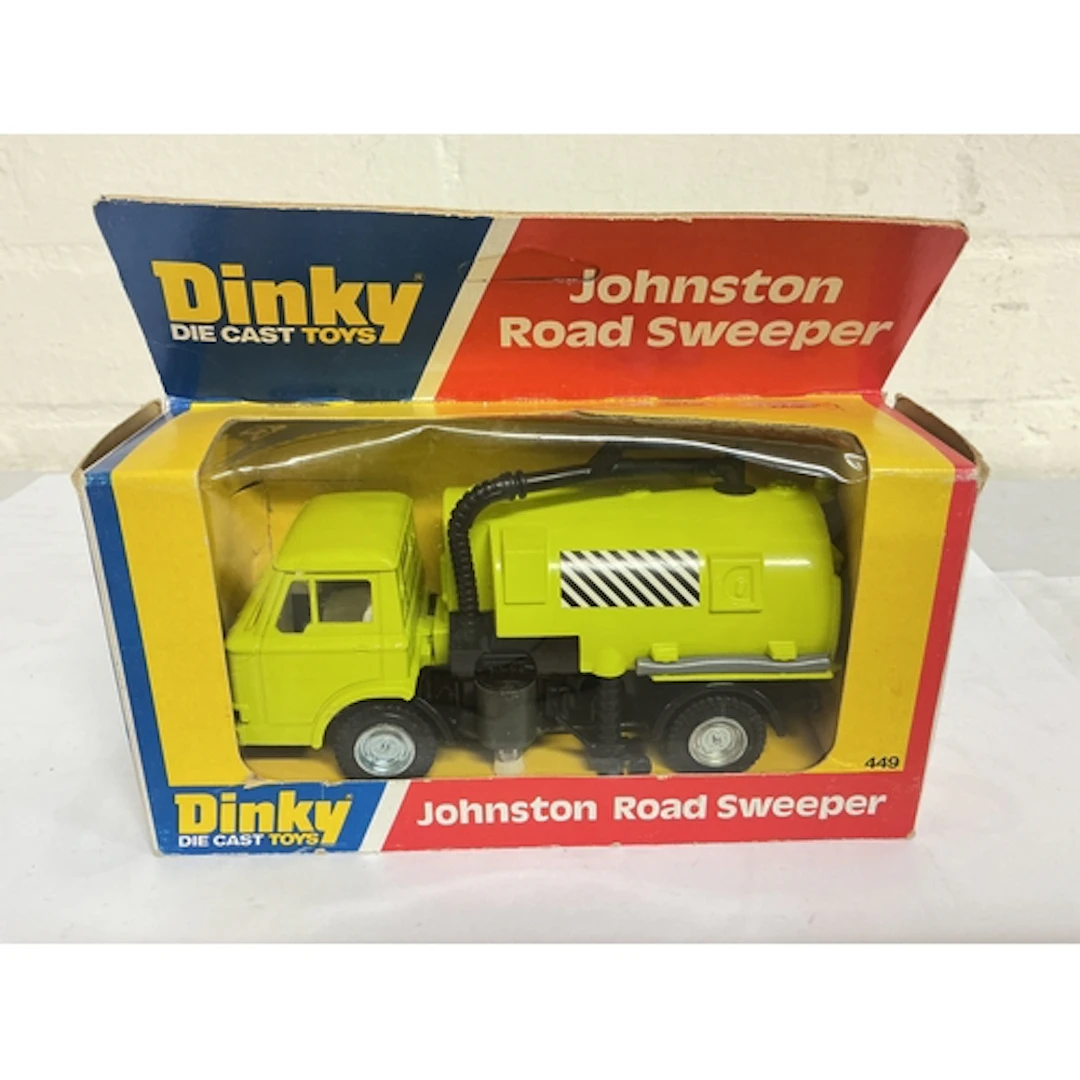 A Boxed Dinky Johnston Road Sweeper. No Reserve.