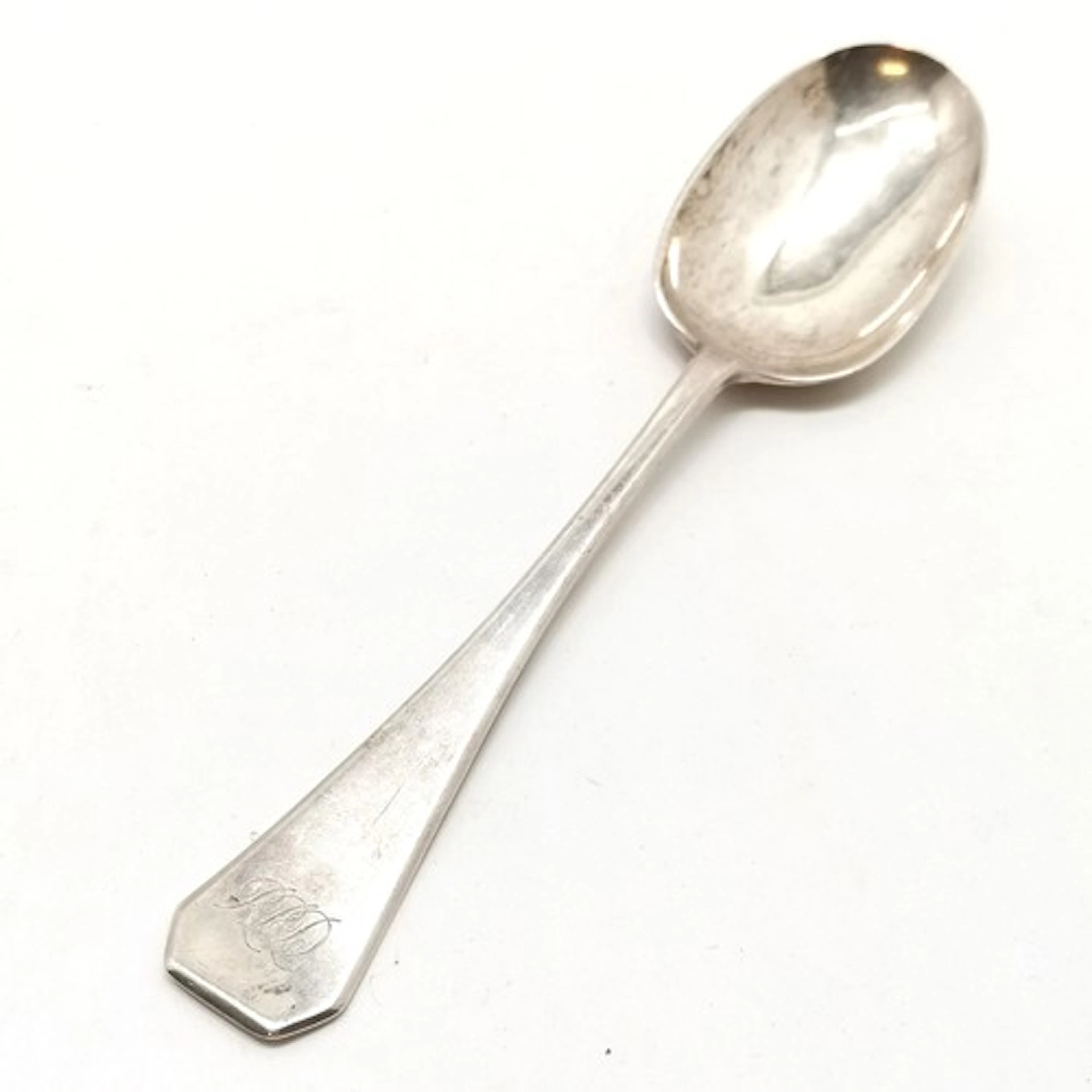 1906 silver picture-back spoon with 'I Love Liberty' (bird o...