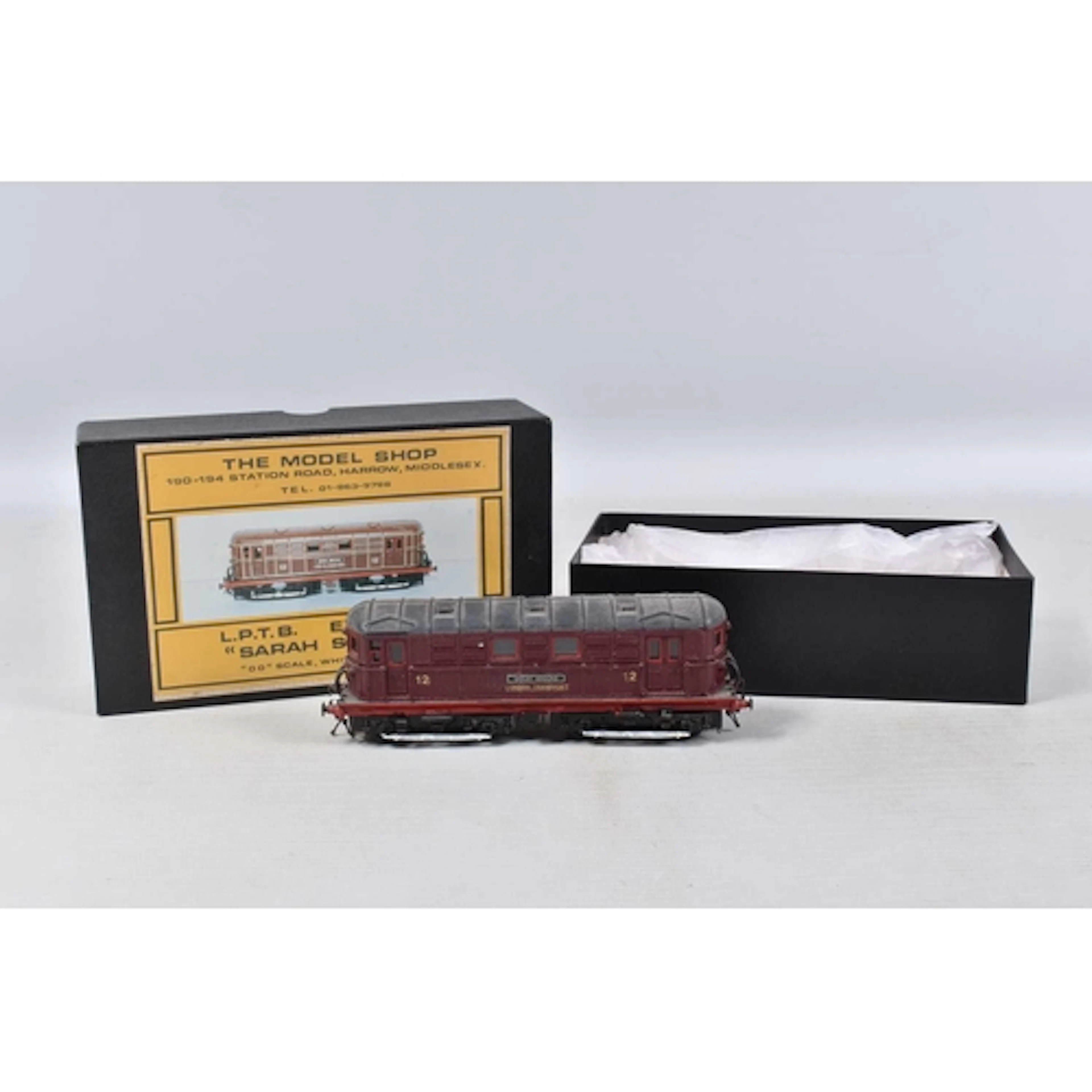 A CONSTRUCTED THE MODEL SHOP OF HARROW OO GAUGE L.P.T.B. (Ex...