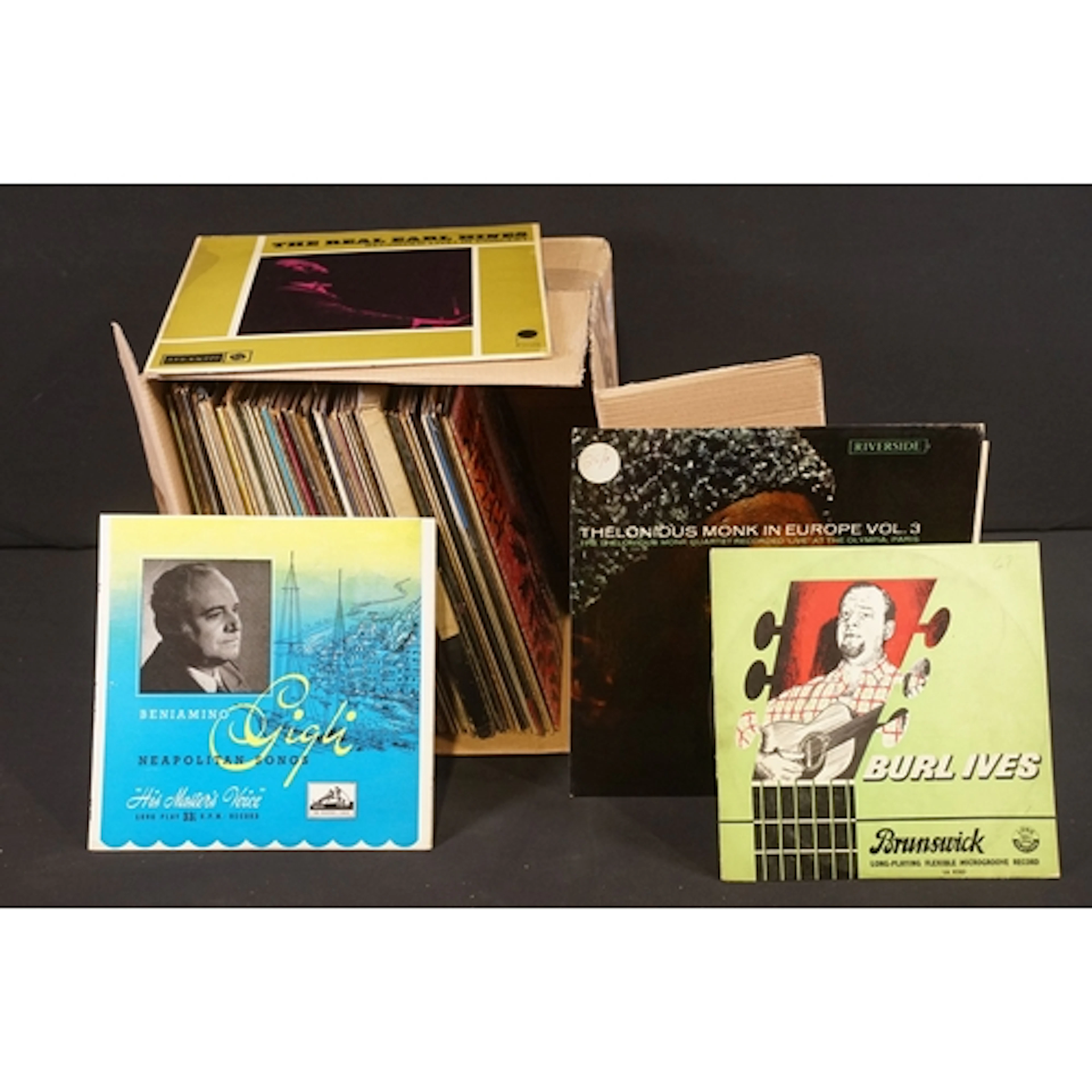 Vinyl - 56 LPs, 1 box set and 2 10" to include Thelonious Mo...