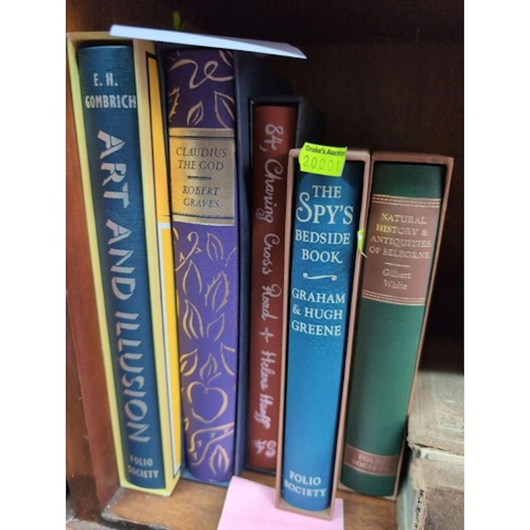 Five assorted Folio Society books
