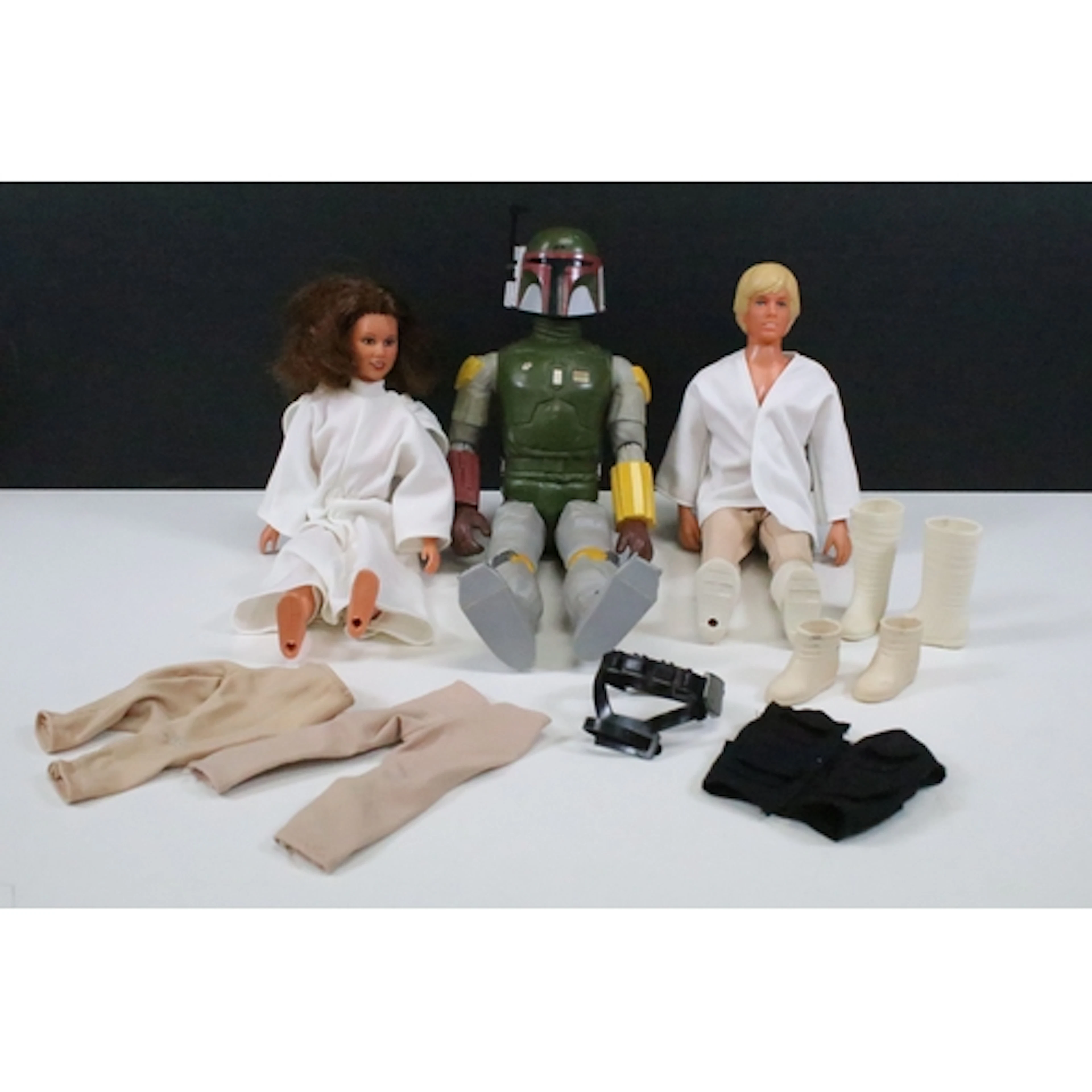 Star Wars - Three original Kenner 12 Inch / 12" action figur...