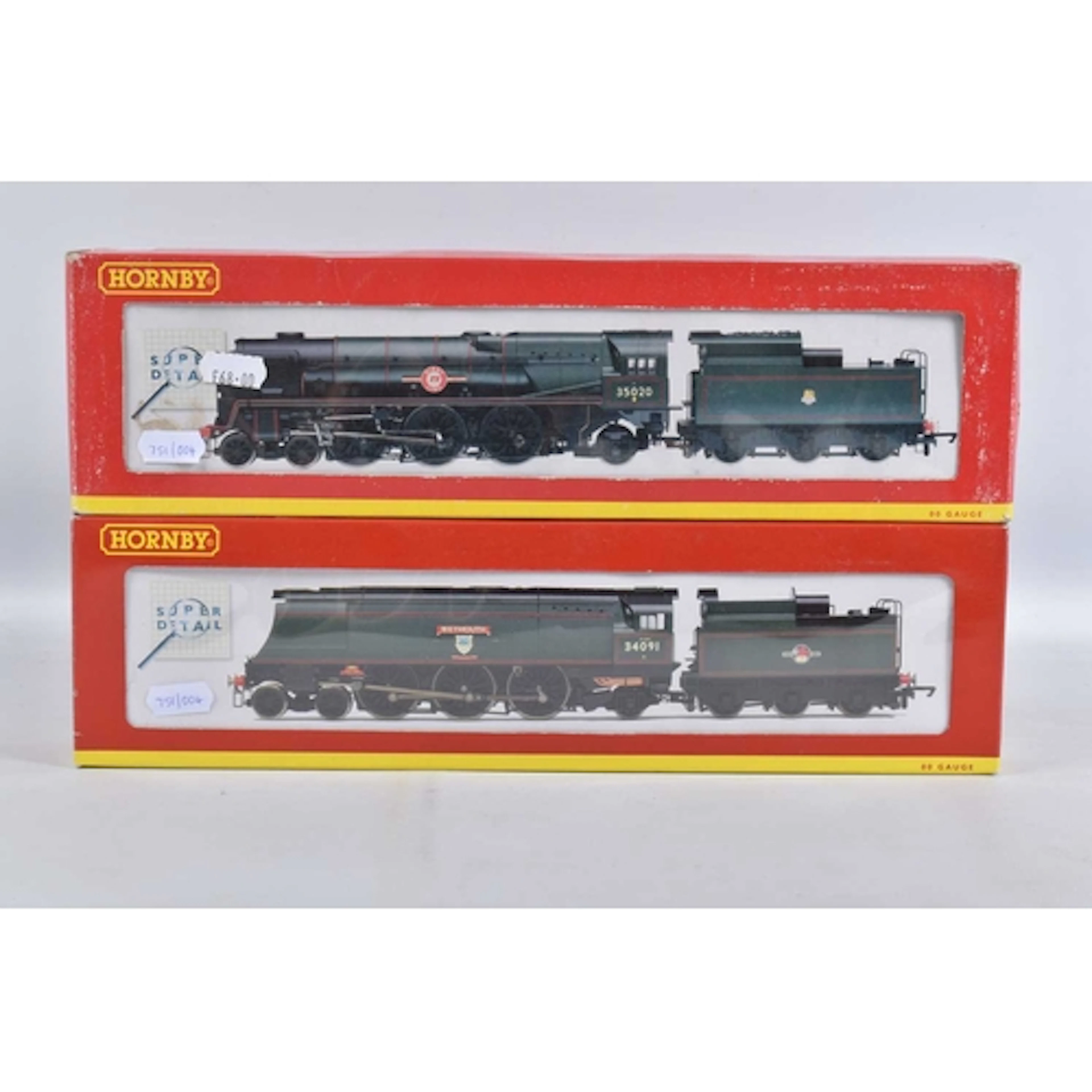 TWO BOXED HORNBY RAILWAYS OO GAUGE LOCOMOTIVE & TENDERS,...