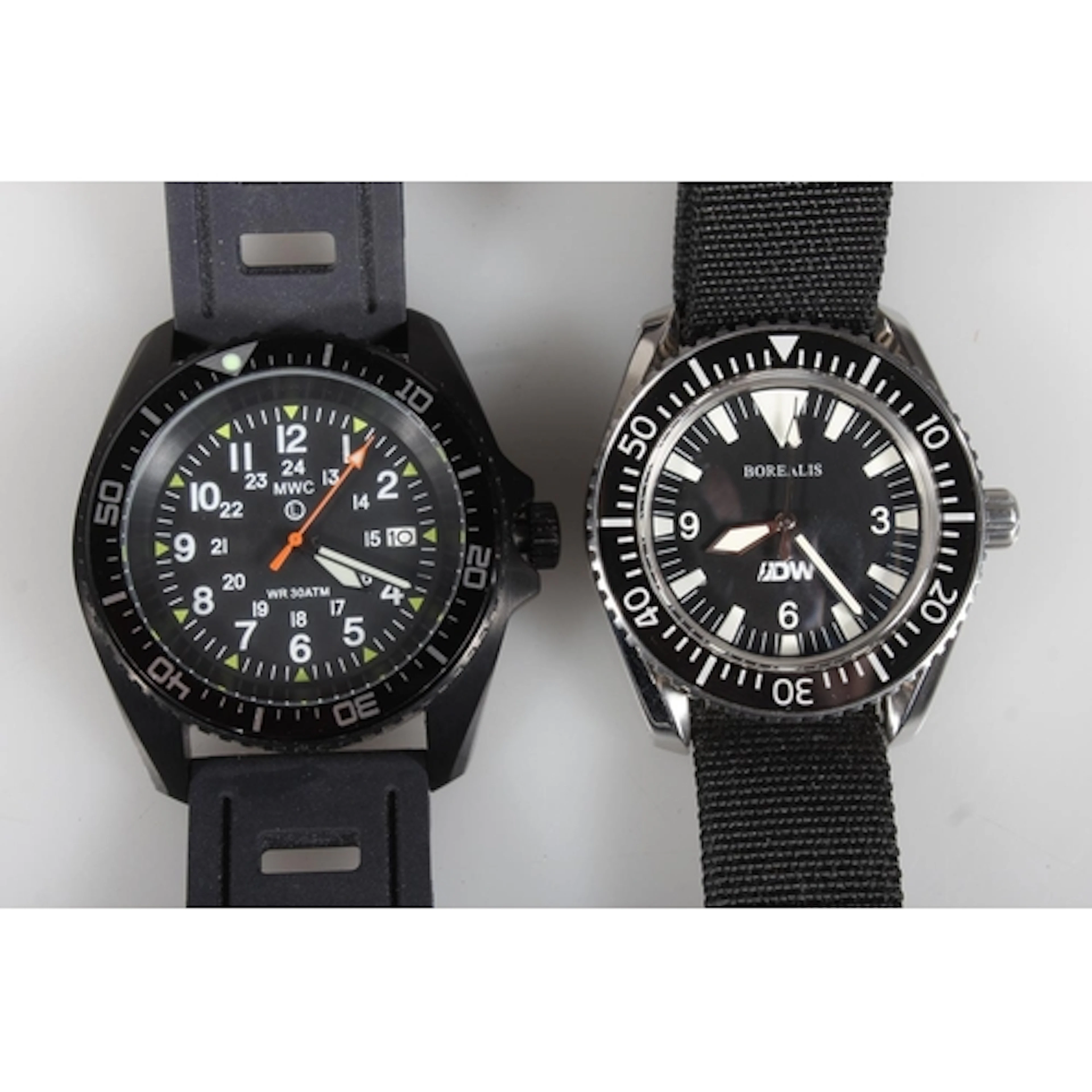 Borealis Watch Co gents automatic wristwatch, with rotating ...