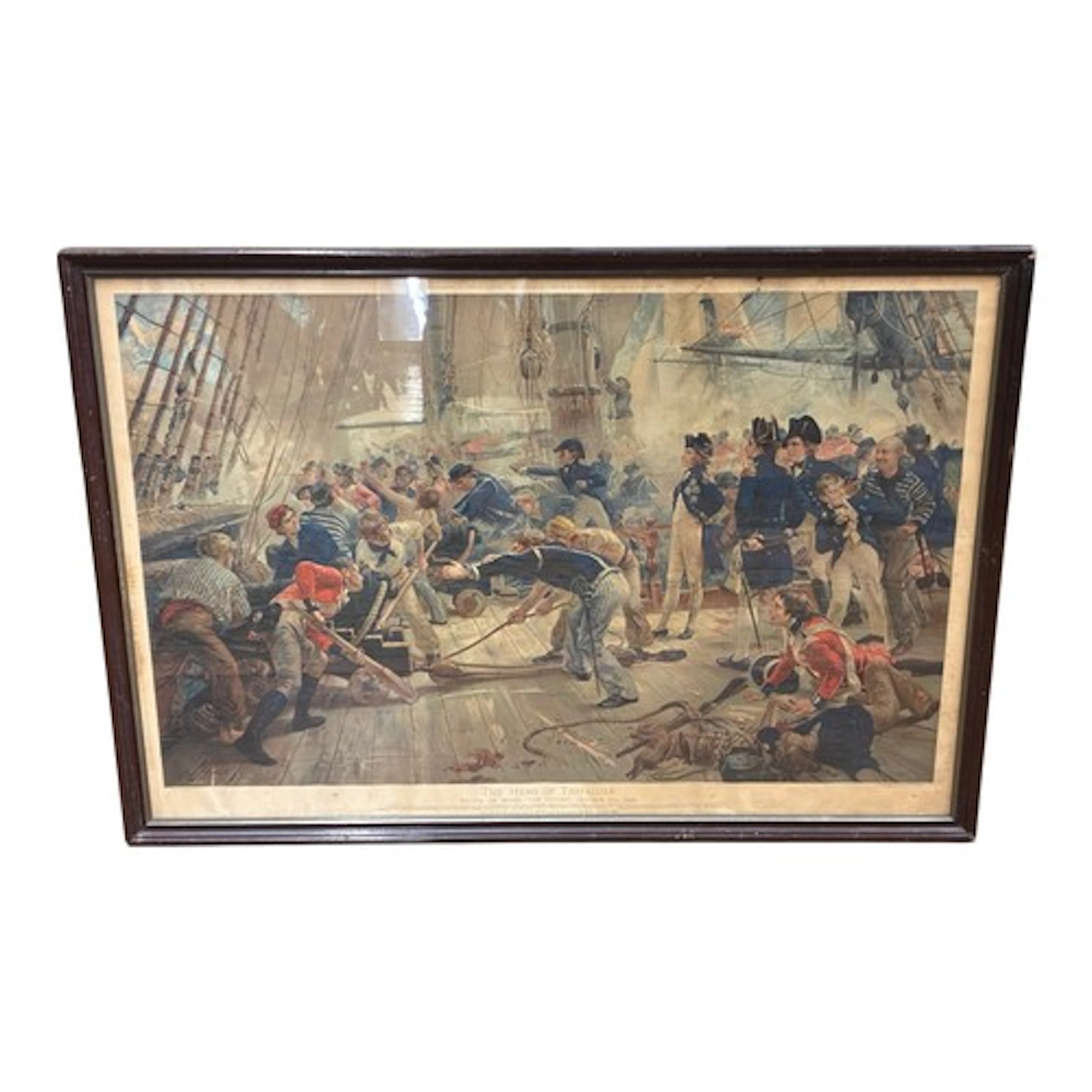 William Hersman Overend (1851–1898) - 'The Hero of Trafalgar...