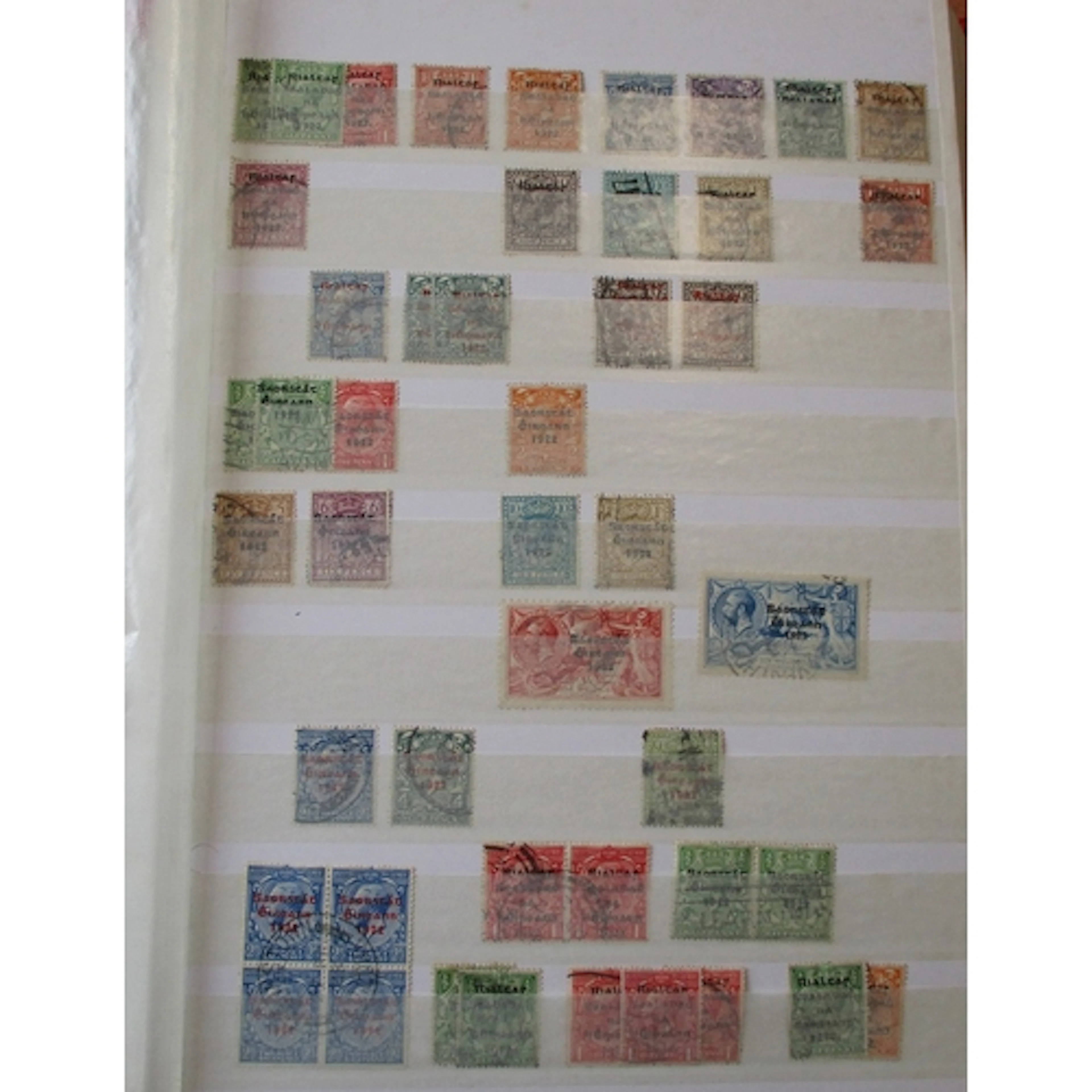 World misc U, coln in 1 stock book incl useful Ireland, Per...