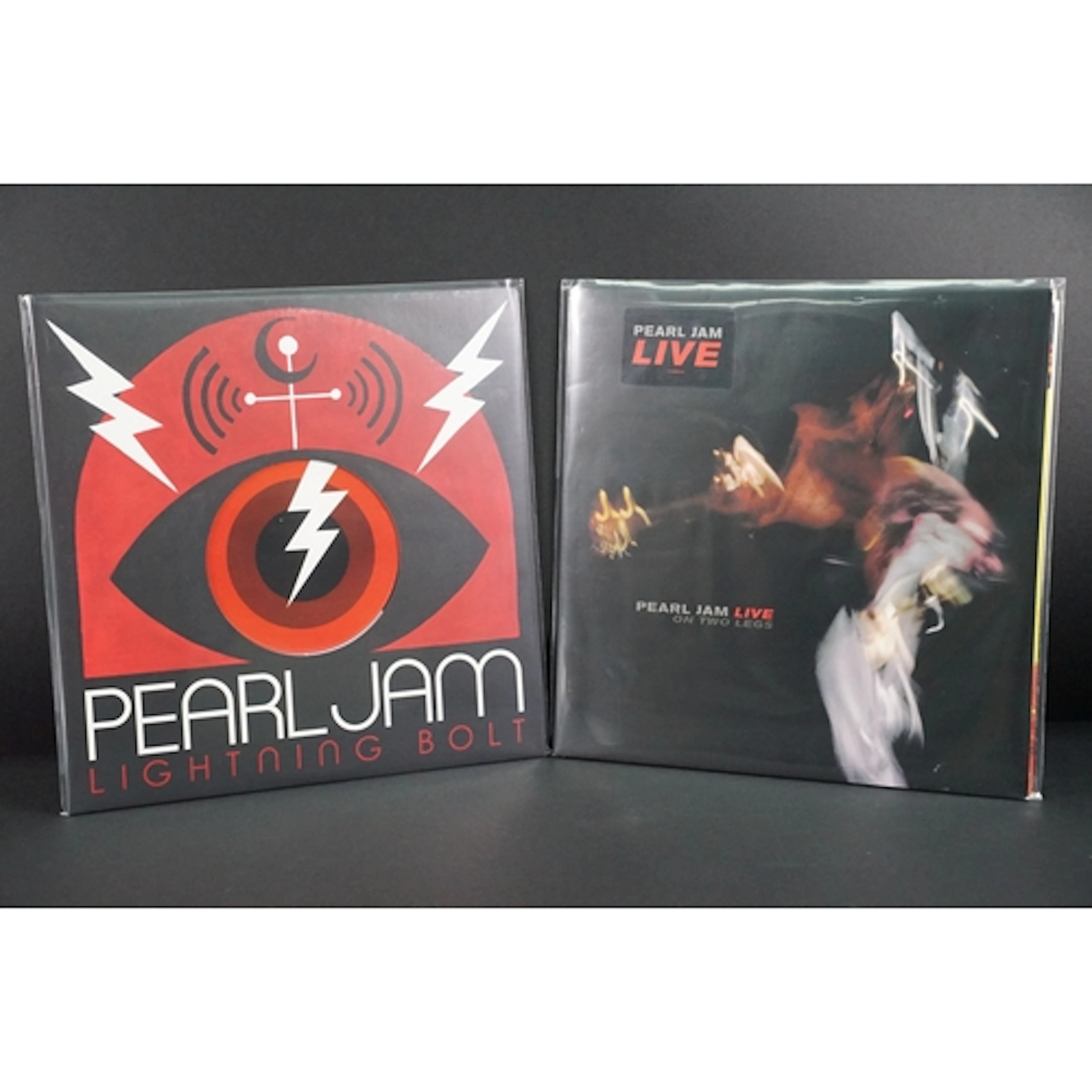 Vinyl - 2 Pearl Jam LPs to include Live On Two Legs double L...