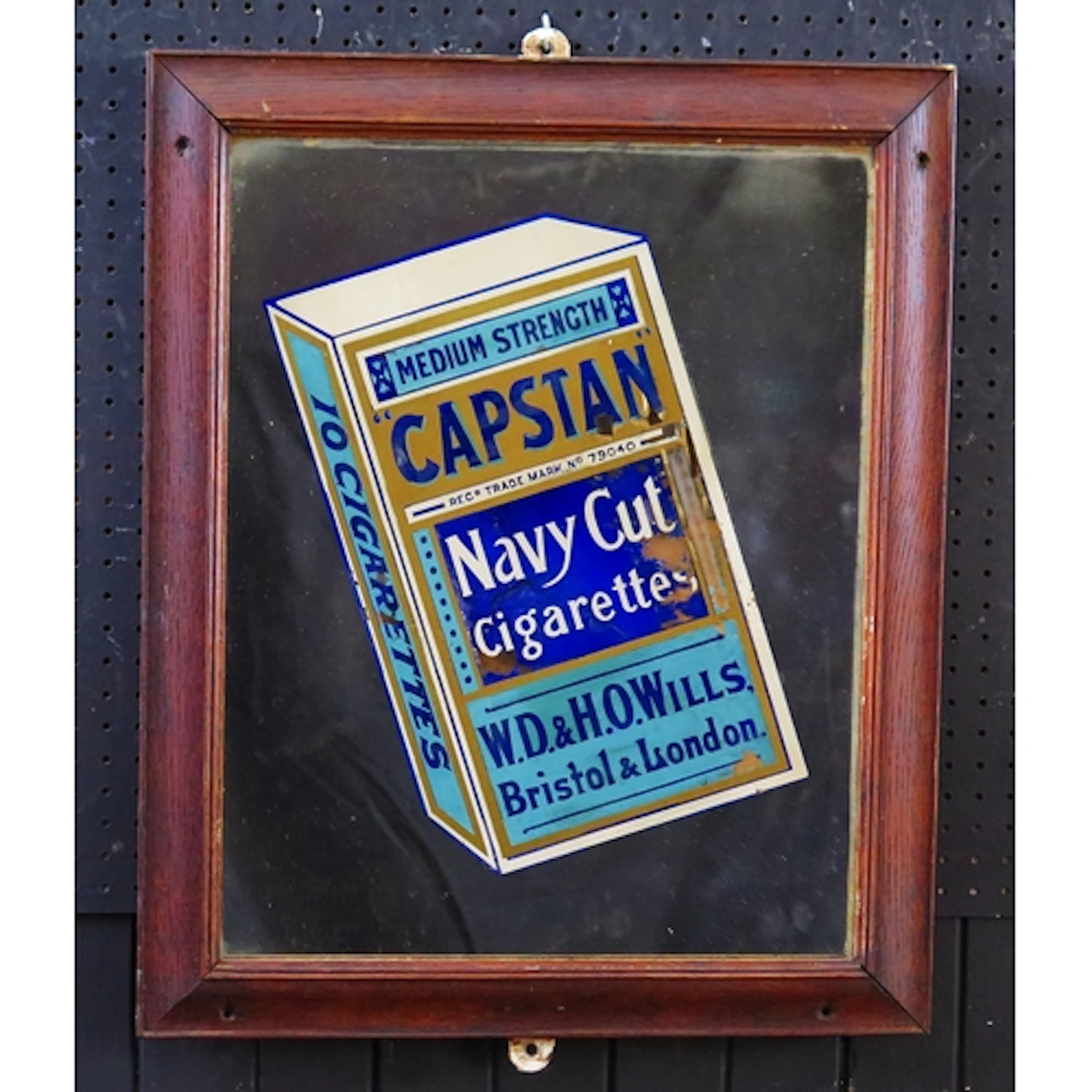 "Capstan Navy Cut Cigarettes" - a public house advertising m...