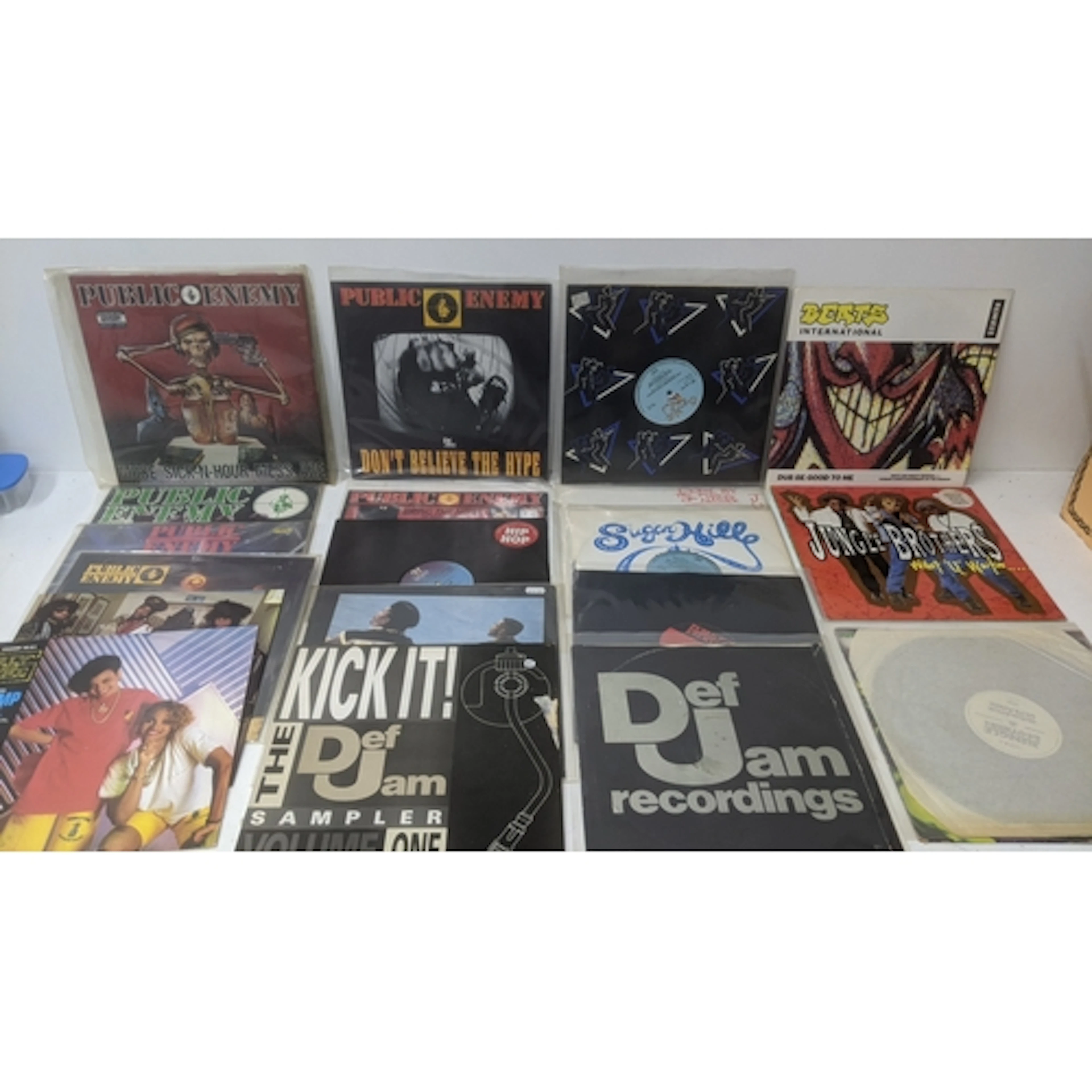 A collection of hip-hop/rap related LPs and singles to inclu...