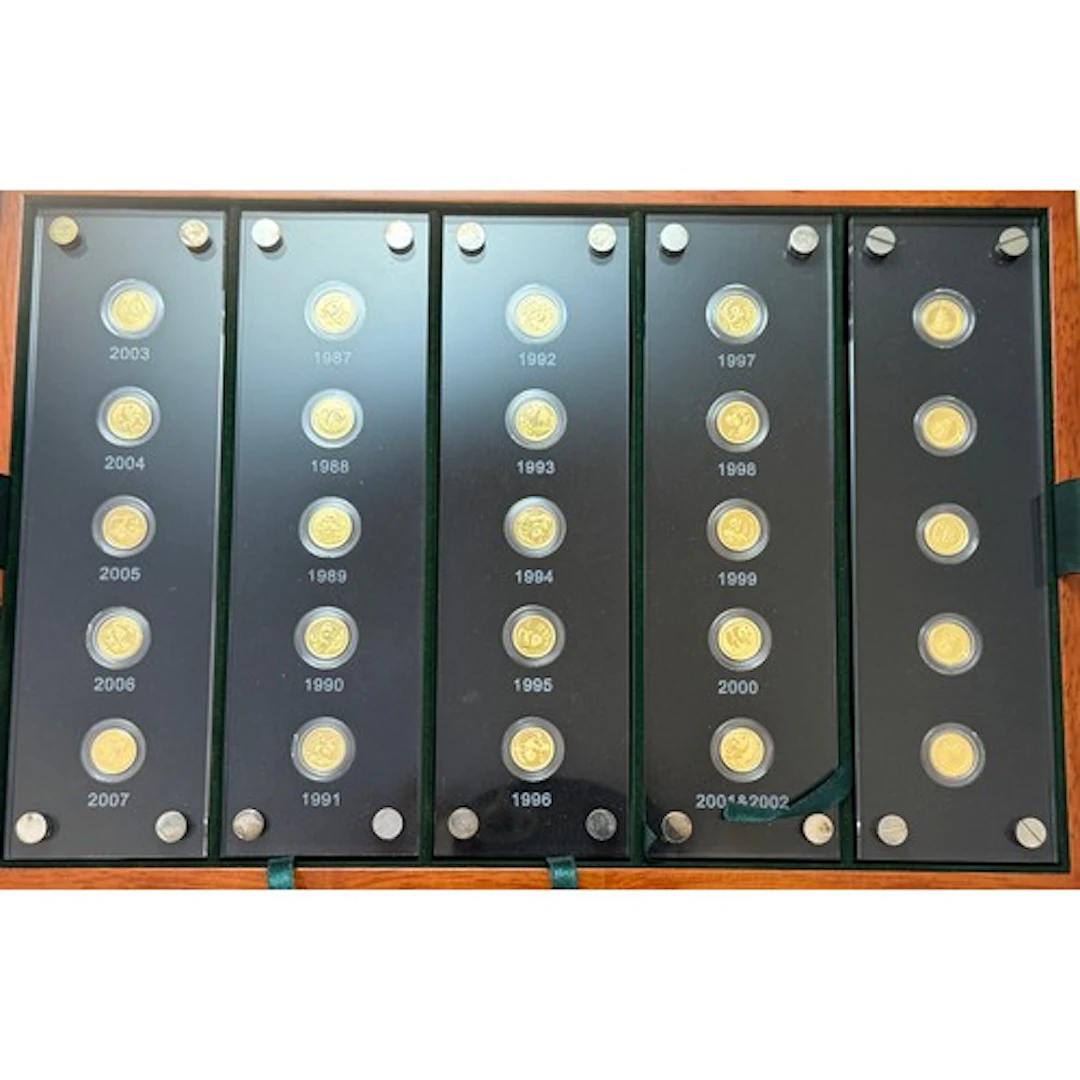 2007 The Commemorative Gold Coin Set of the 25th Anniversary...