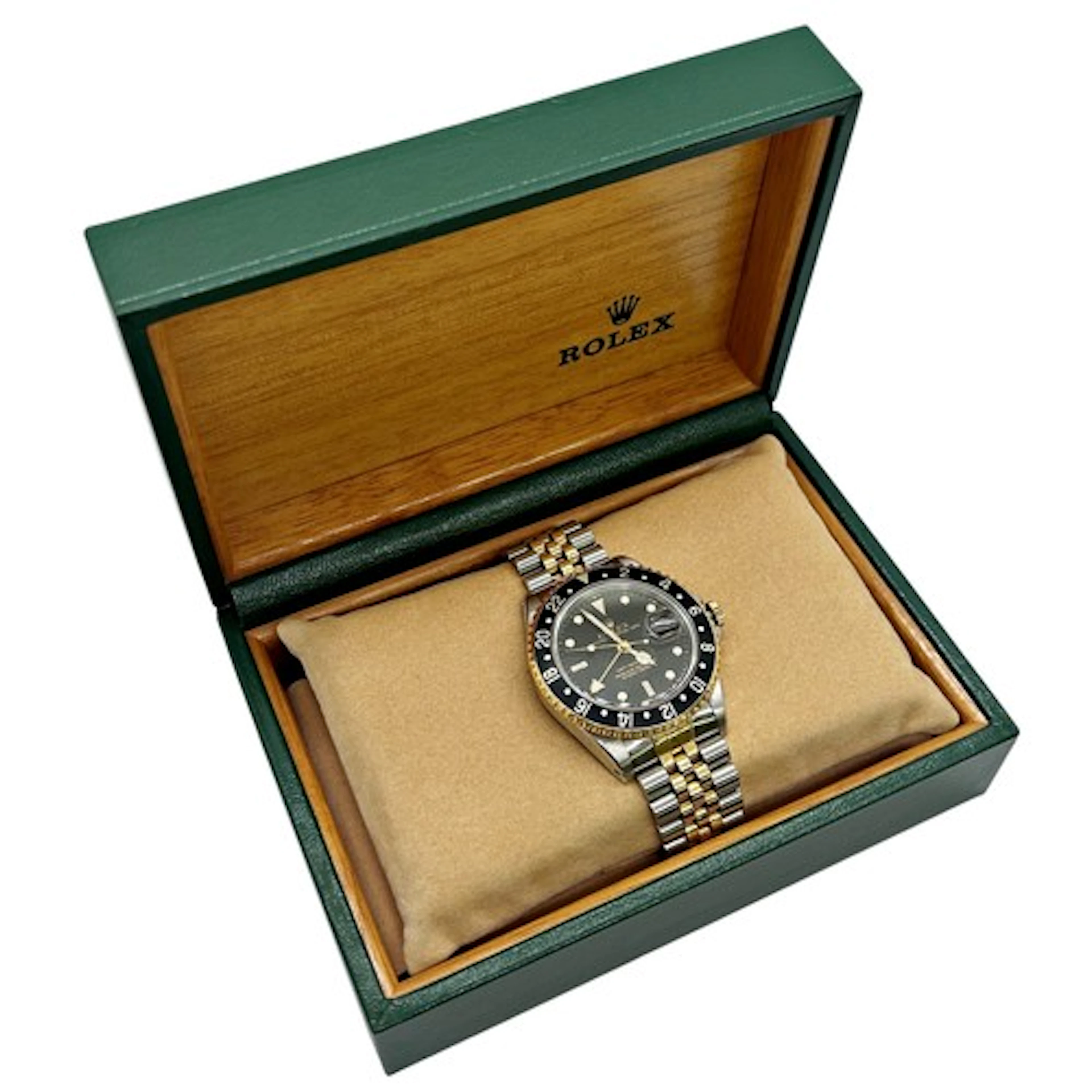 Rolex. A gentlemen’s Oyster Perpetual Date GMT Master II Sup...