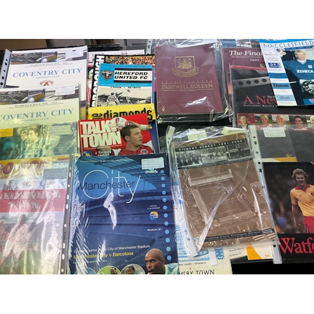 First + Last Football Programmes: Includes first and last ma...