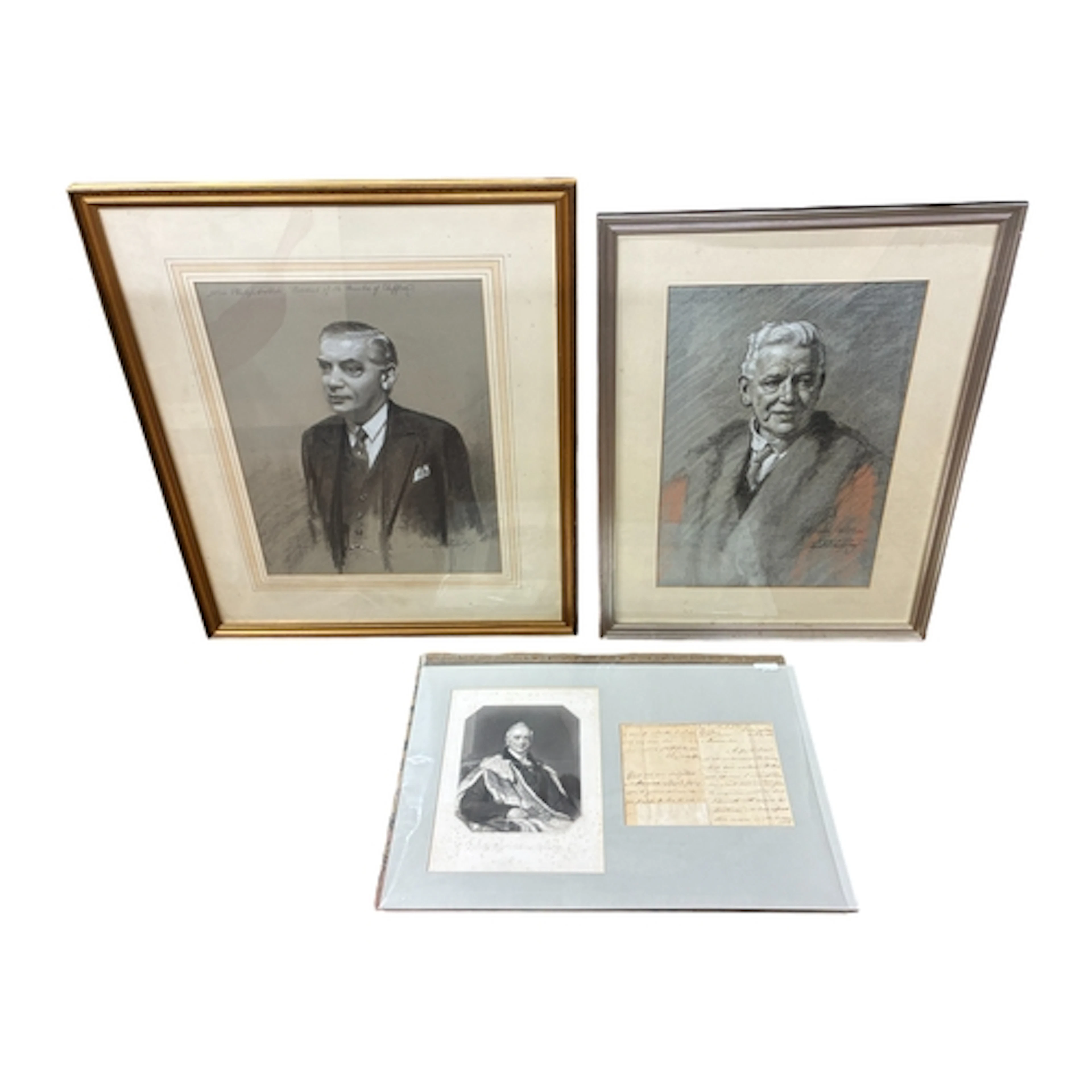 Frank Owen Salisbury (1874-1962) - Two portraits: Sir Charle...
