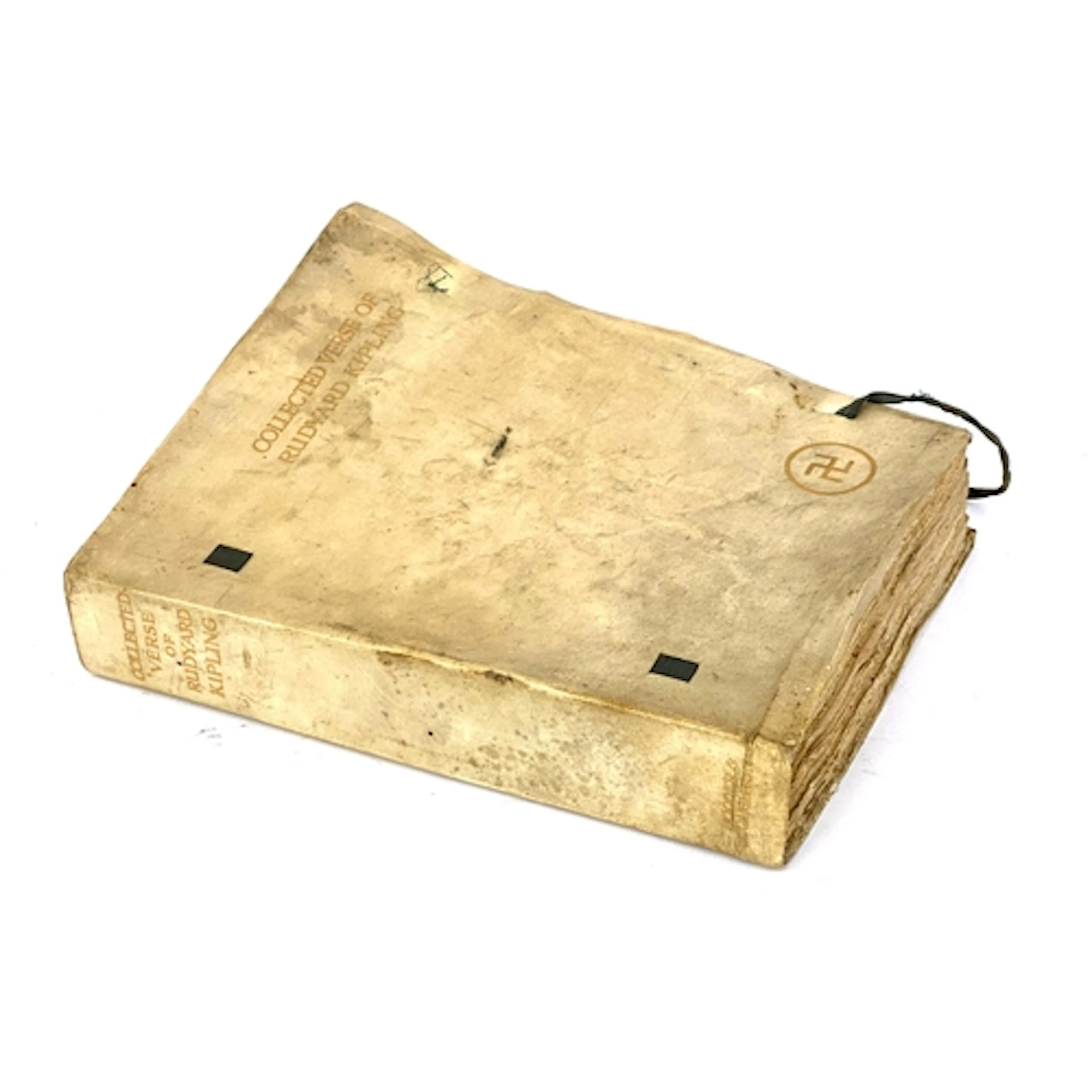 VELLUM BINDING. KIPLING, R., 'Collected Verse of Rudyard Kip...