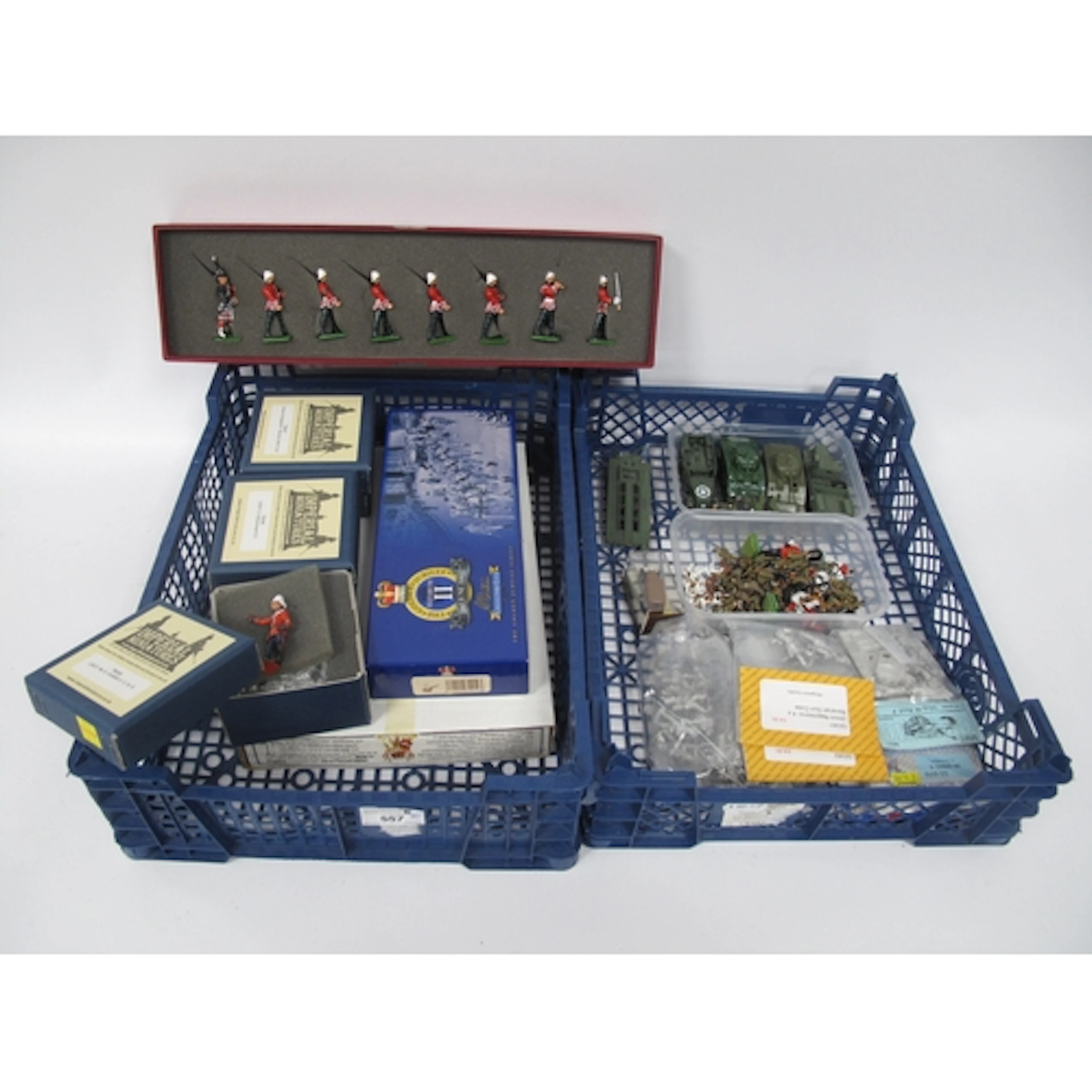 Various Scale Model Figures & Vehicles, including Britains R...