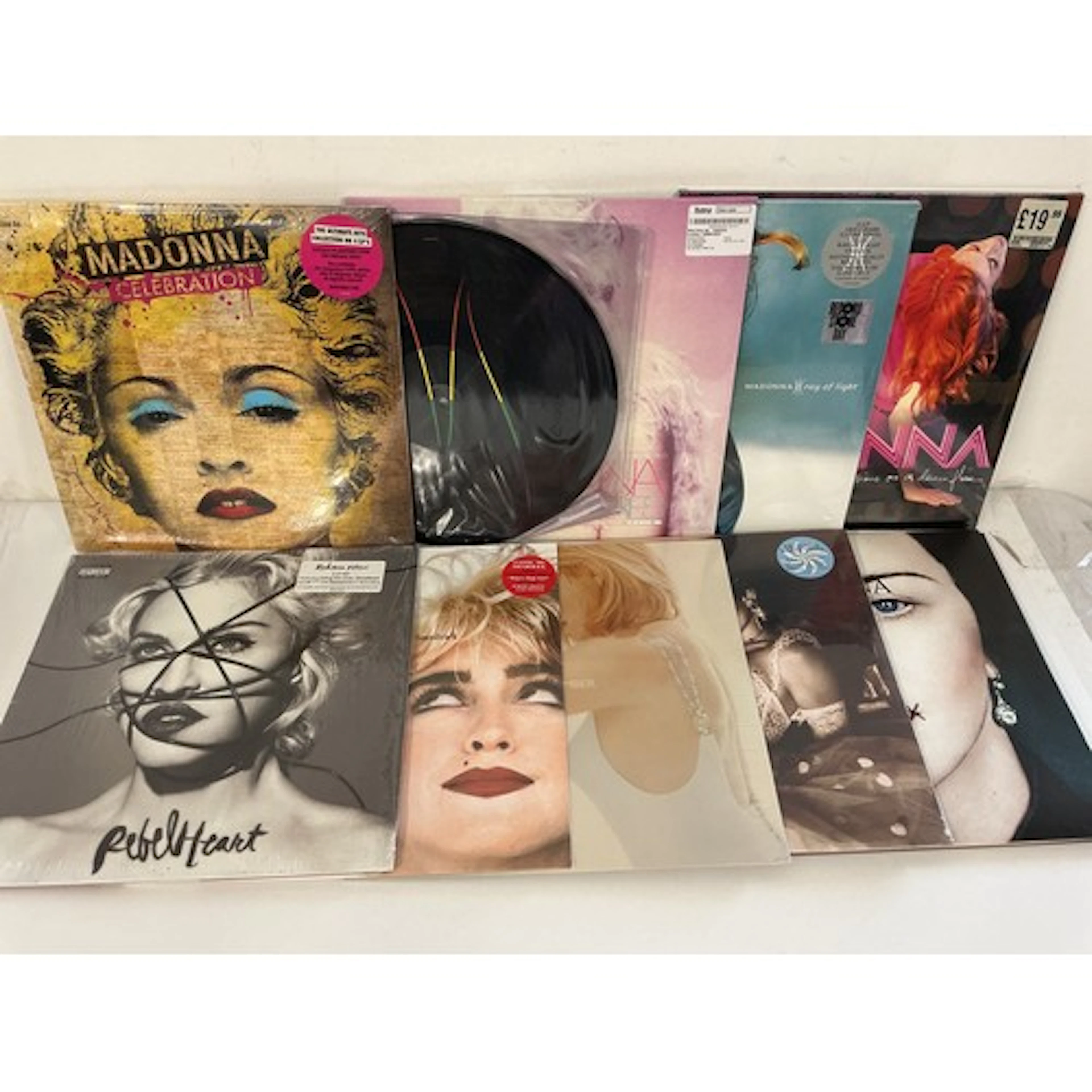 Ten Madonna LPs mainly sealed 180g pressings including RSD e...