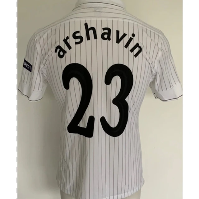 Arsenal 2009/10 Match Worn Football Shirt Arshavin: Worn in ...