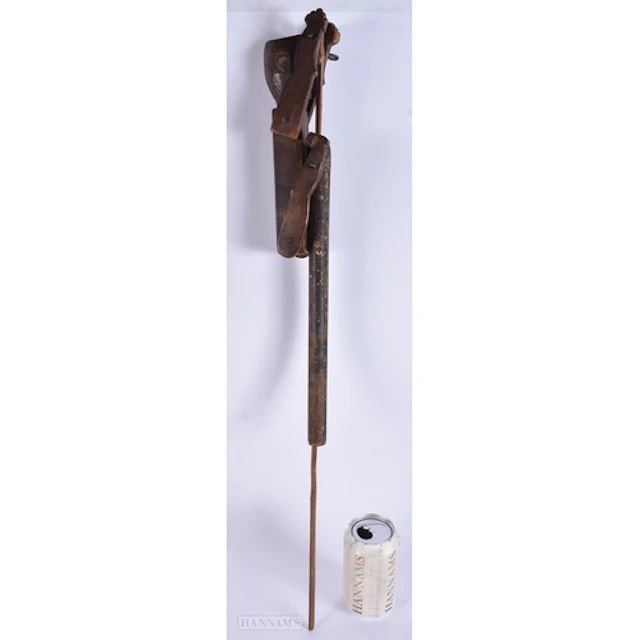 AN UNUSUAL ANTIQUE AFRICAN INDIAN FOLK ART WHIRLIGIG TYPE TO...