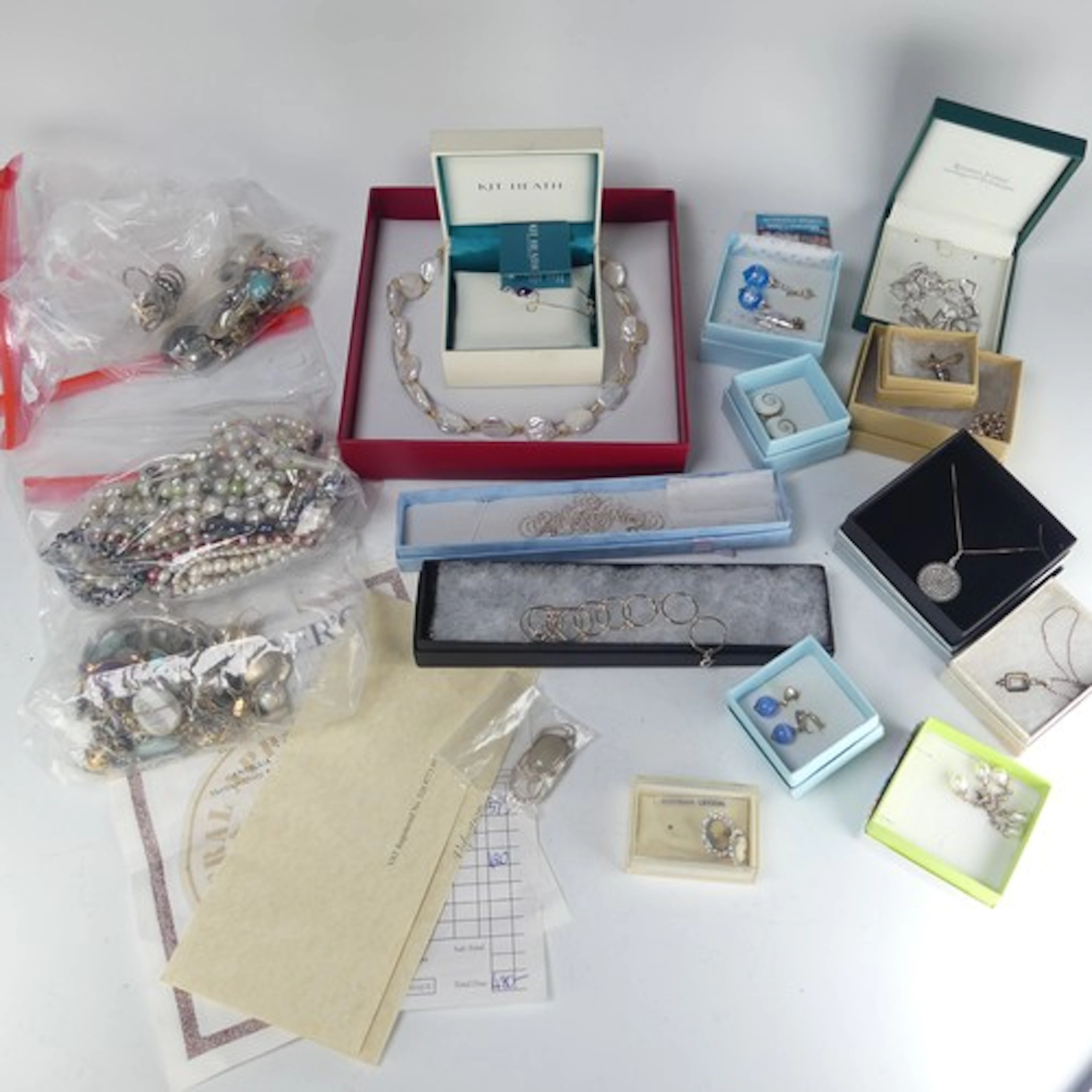 A quantity of Costume Jewellery, including a Fay Page, Isles...