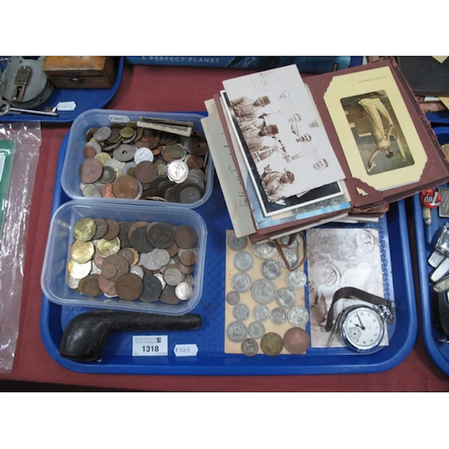 Collectables, including quantity of mixed GB and world coina...