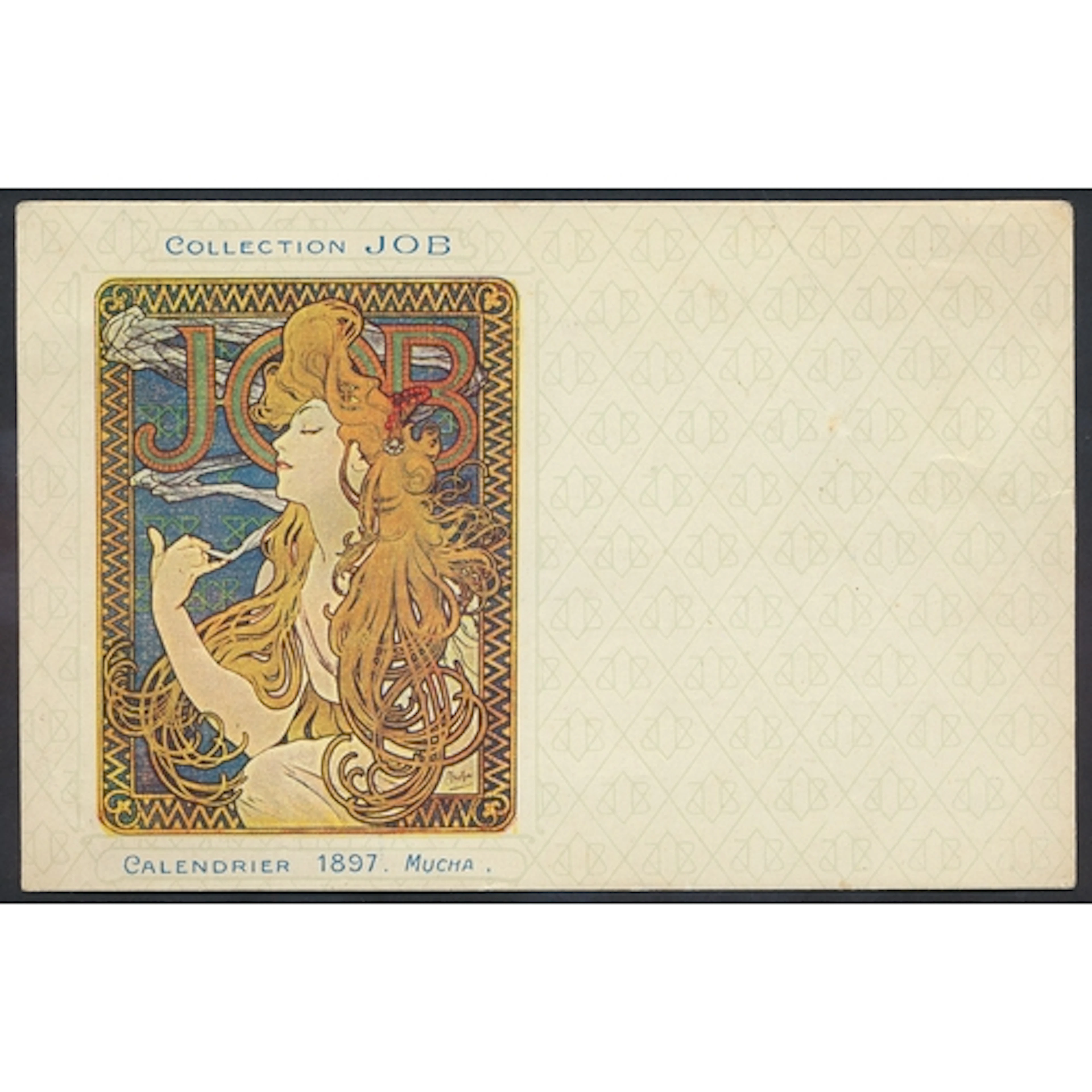 Alphonse Mucha. Art Nouveau colour lithographic advertising ...