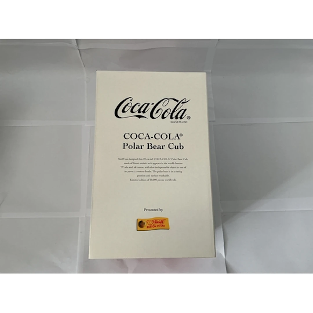 Two Boxed Steiff Teddy Bears. One COCA-COLA Polar Bear Cub E...