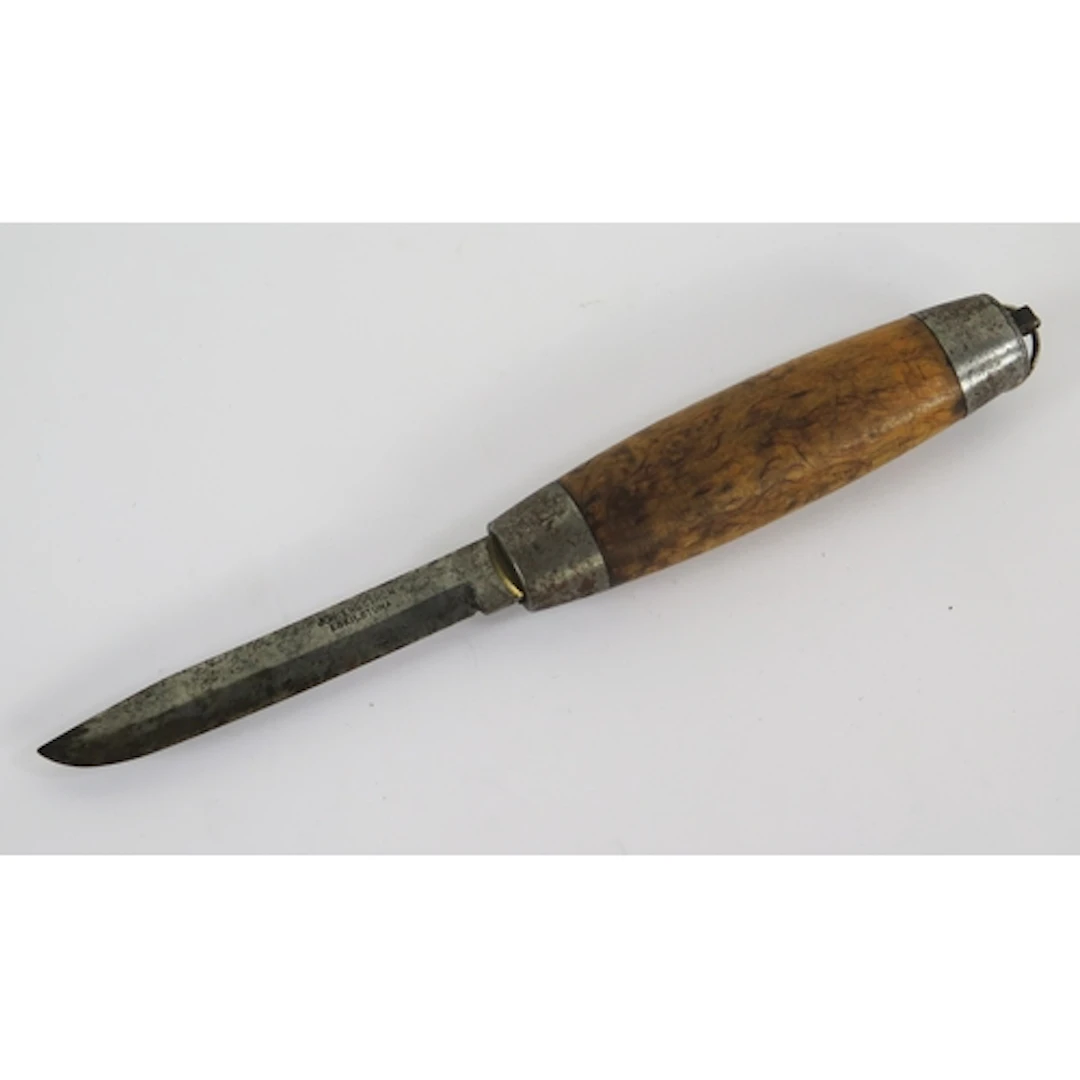 A late Victorian Scandinavian fisherman's knife with folding...