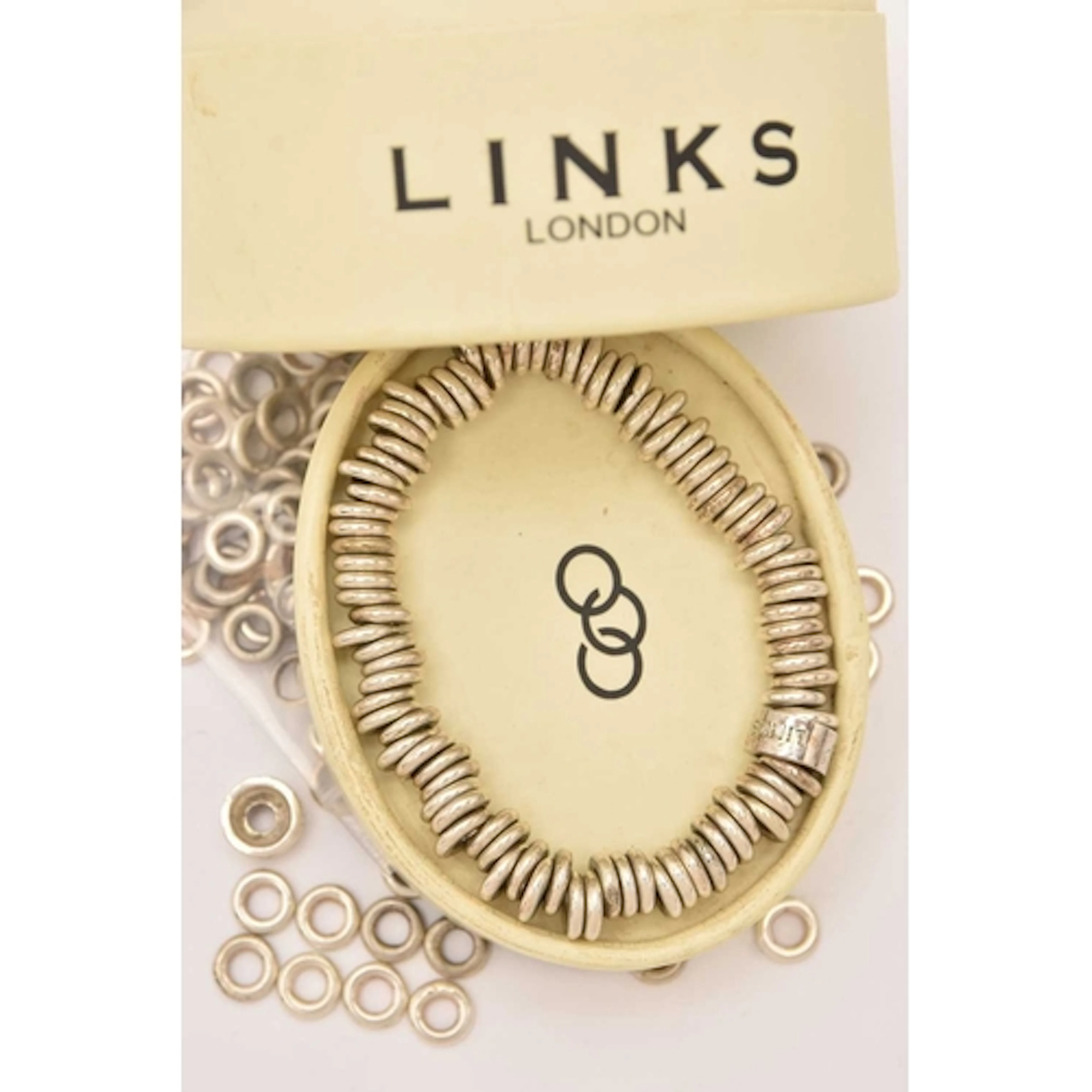 A LINKS LONDON SWEETIE BRACELET AND A BROKEN BRACELET, the f...
