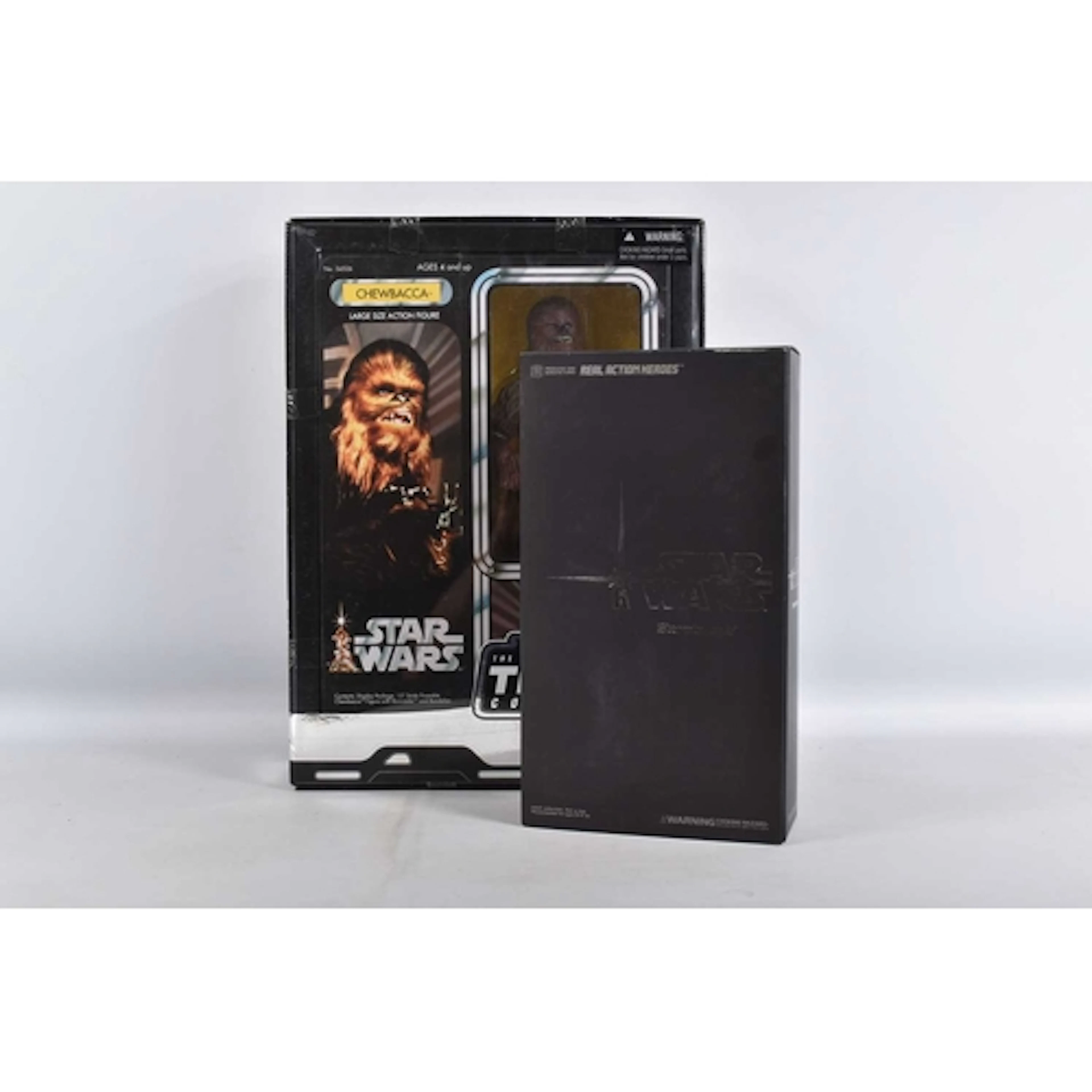 TWO BOXED AND SEALED STAR WARS ACTION FIGURES, to include a ...
