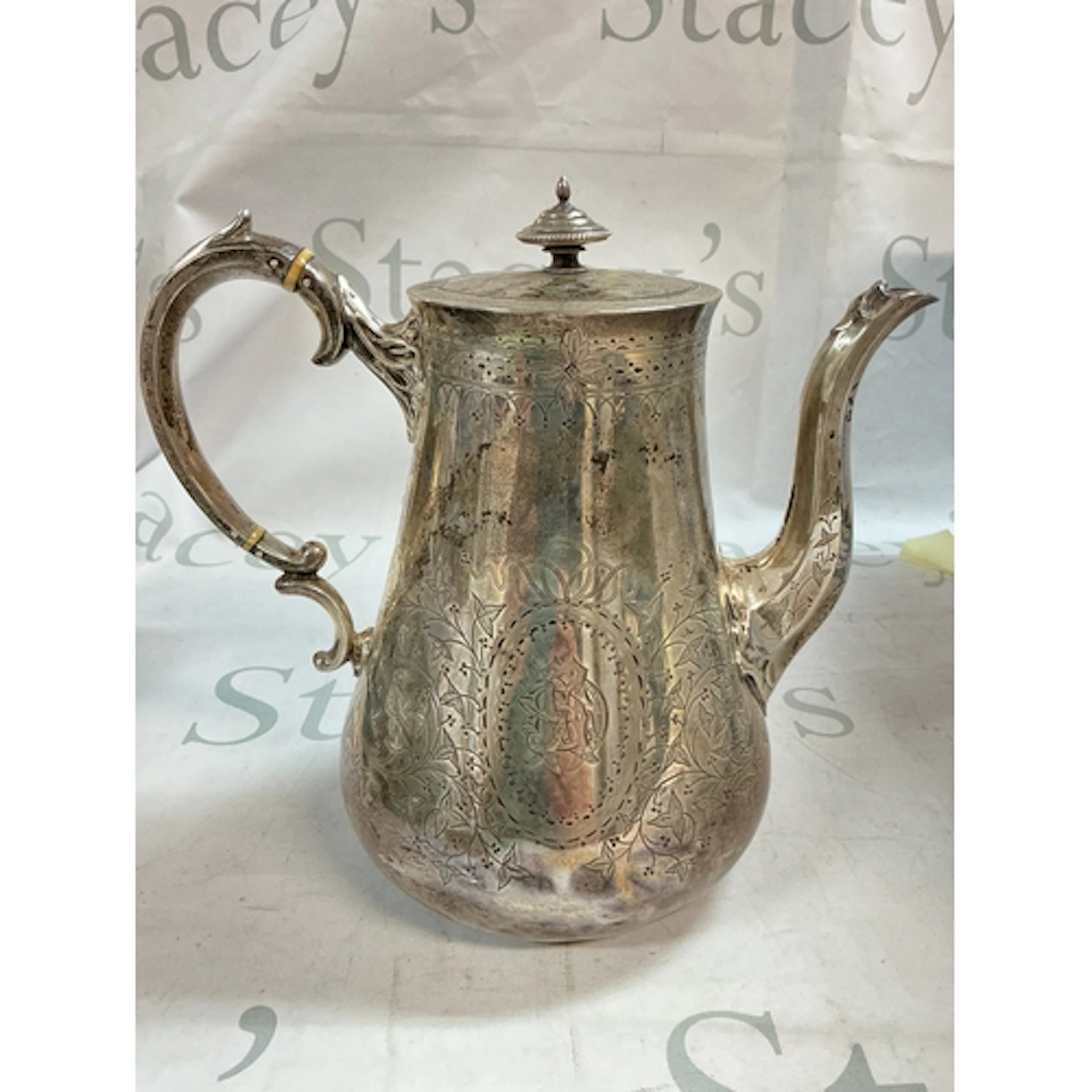 19th century Victorian hallmarked silver water jug featuring...